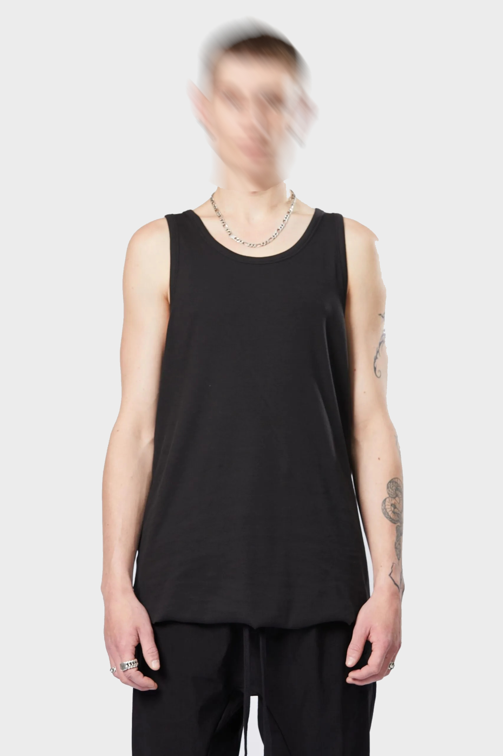 THOM KROM Tank in Black