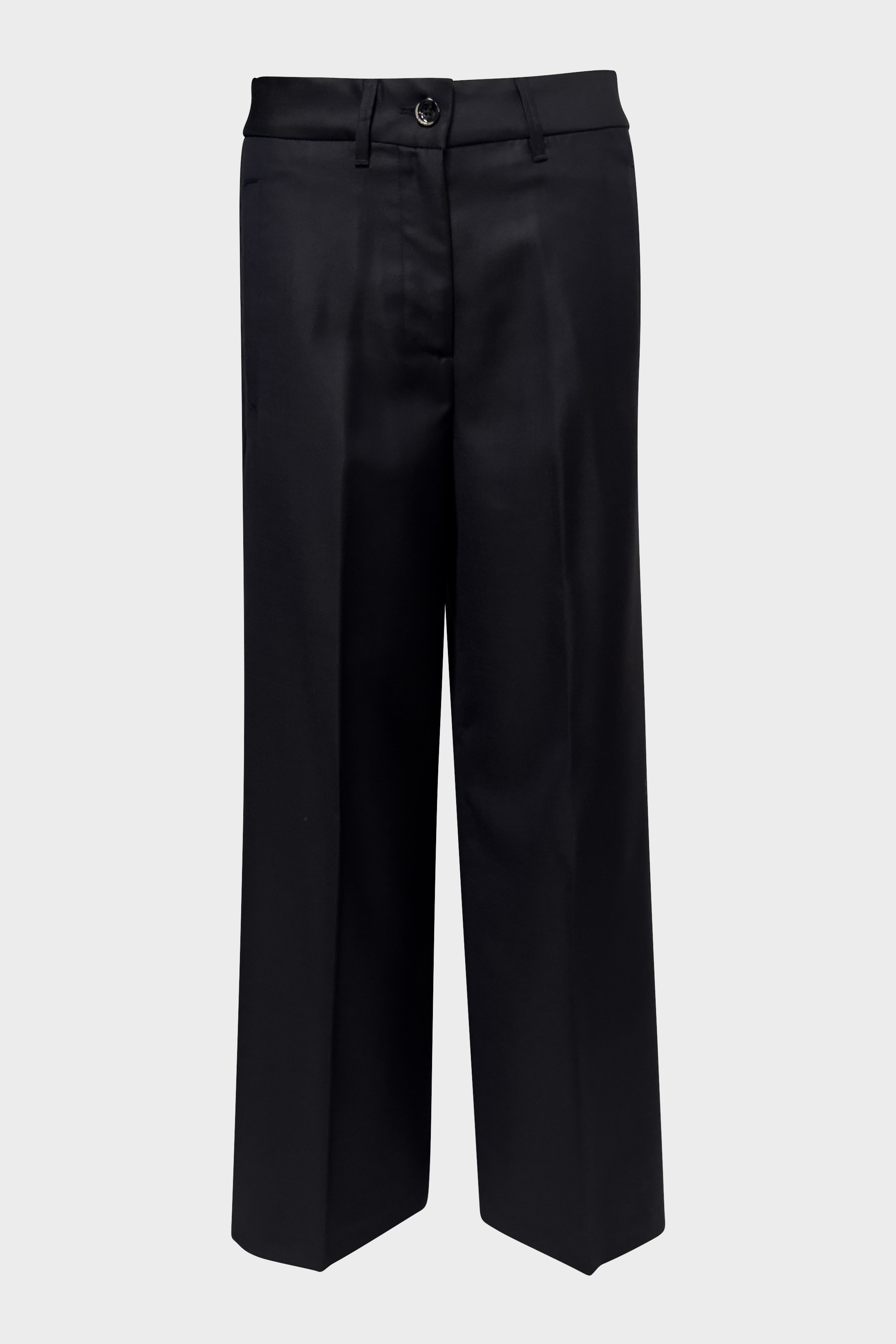 NINE:INTHE:MORNING Wool/Silk Pant in Dark Navy