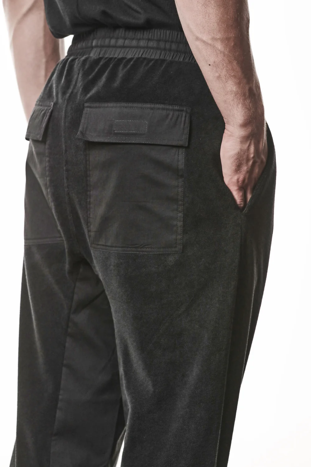 THOM KROM Terry Sweatpant in Black
