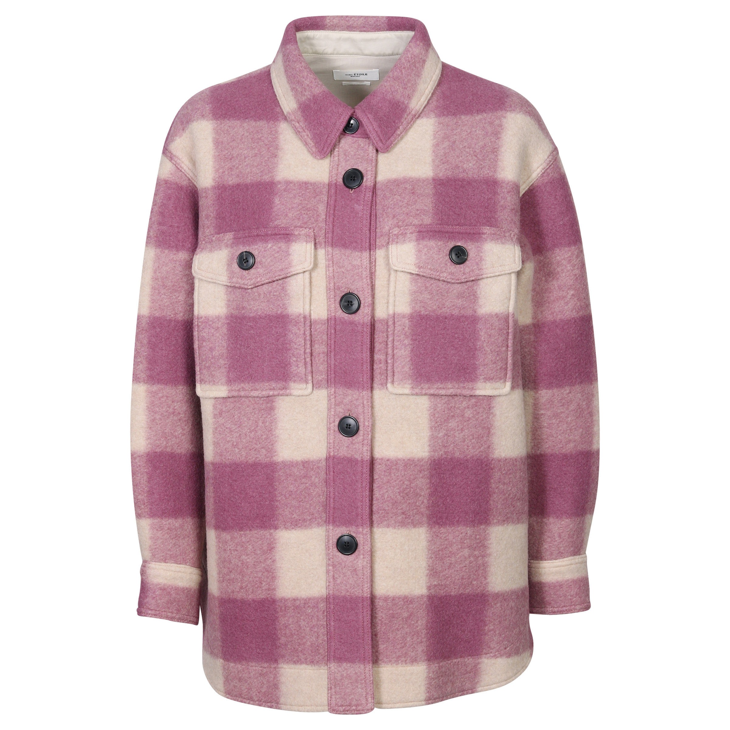Isabel Marant Étoile Check Overshirt Harveli Rosewood