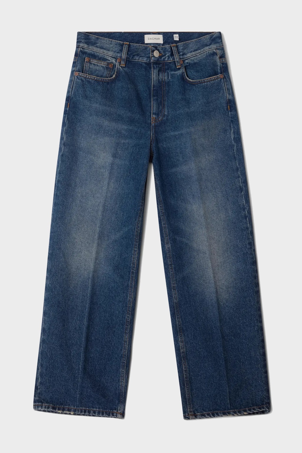 DAGMAR Cropped Jeans in Vintage Blue DAGMAR Cropped Jeans in Vintage Blue