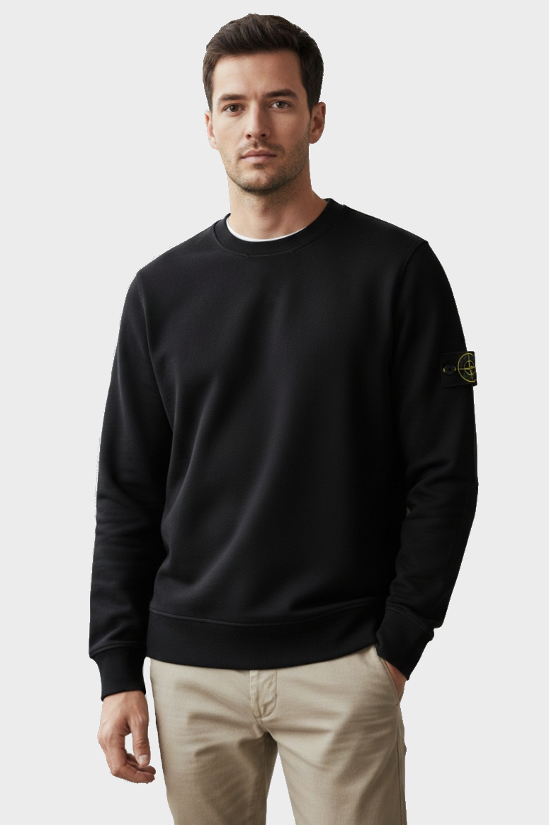 STONE ISLAND Sweatshirt in Black