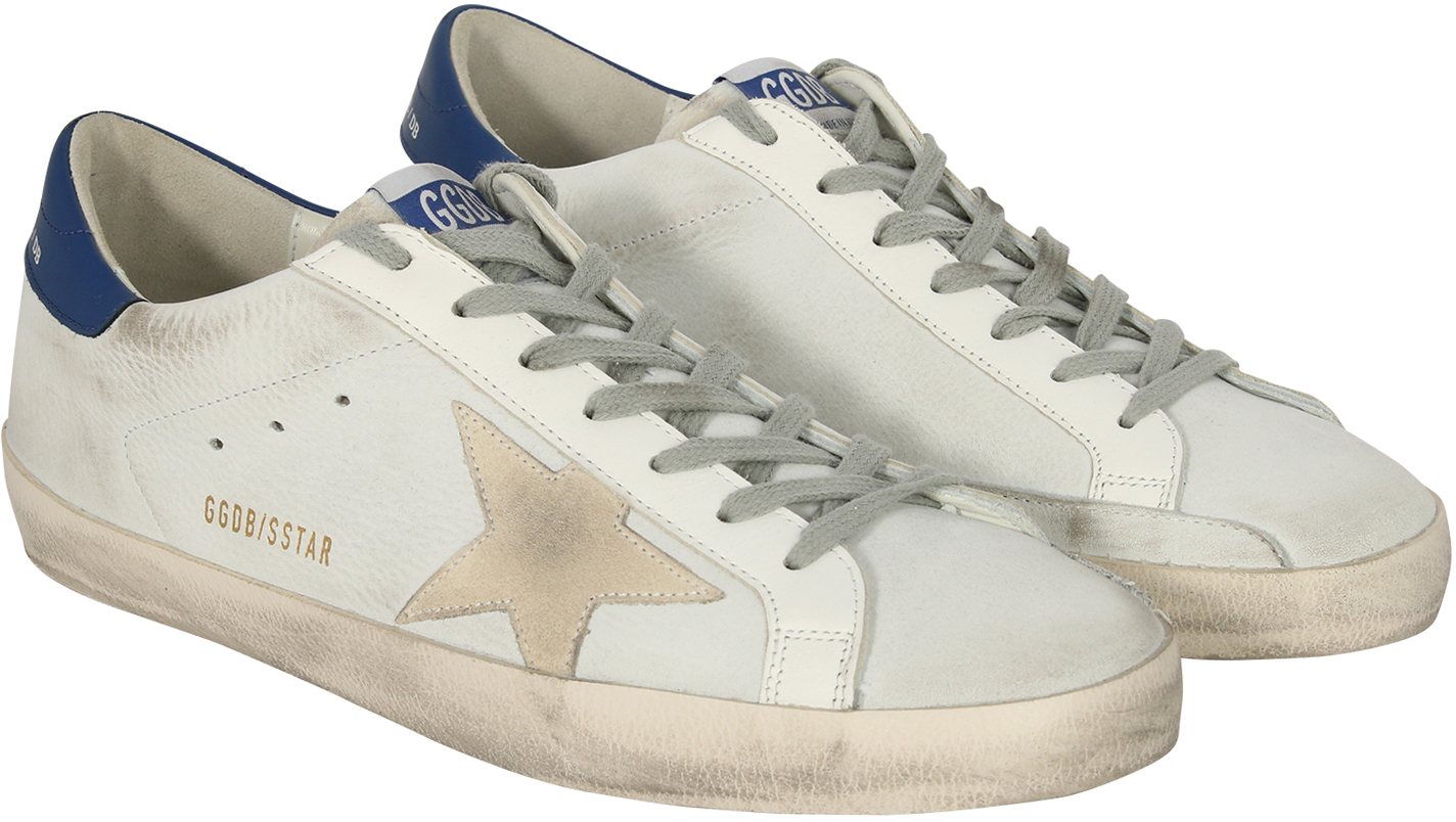 Golden Goose Superstar White Nabuk/Cream Star