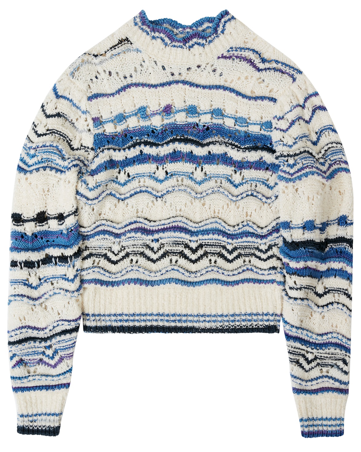 Isabel Marant Étoile Ambre Knit Pullover in Electric Blue FR40 - DE38