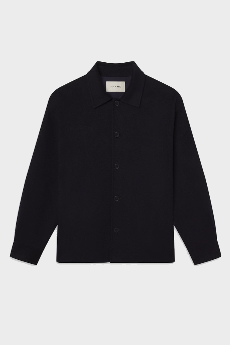 FRAME Double Face Jacket in Navy