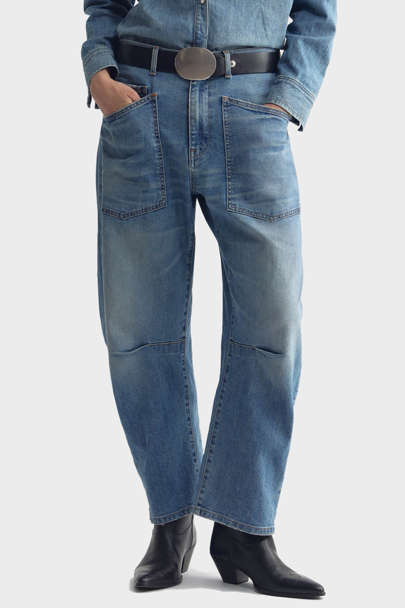 NILI LOTAN Shon Jeans in Cienna Wash