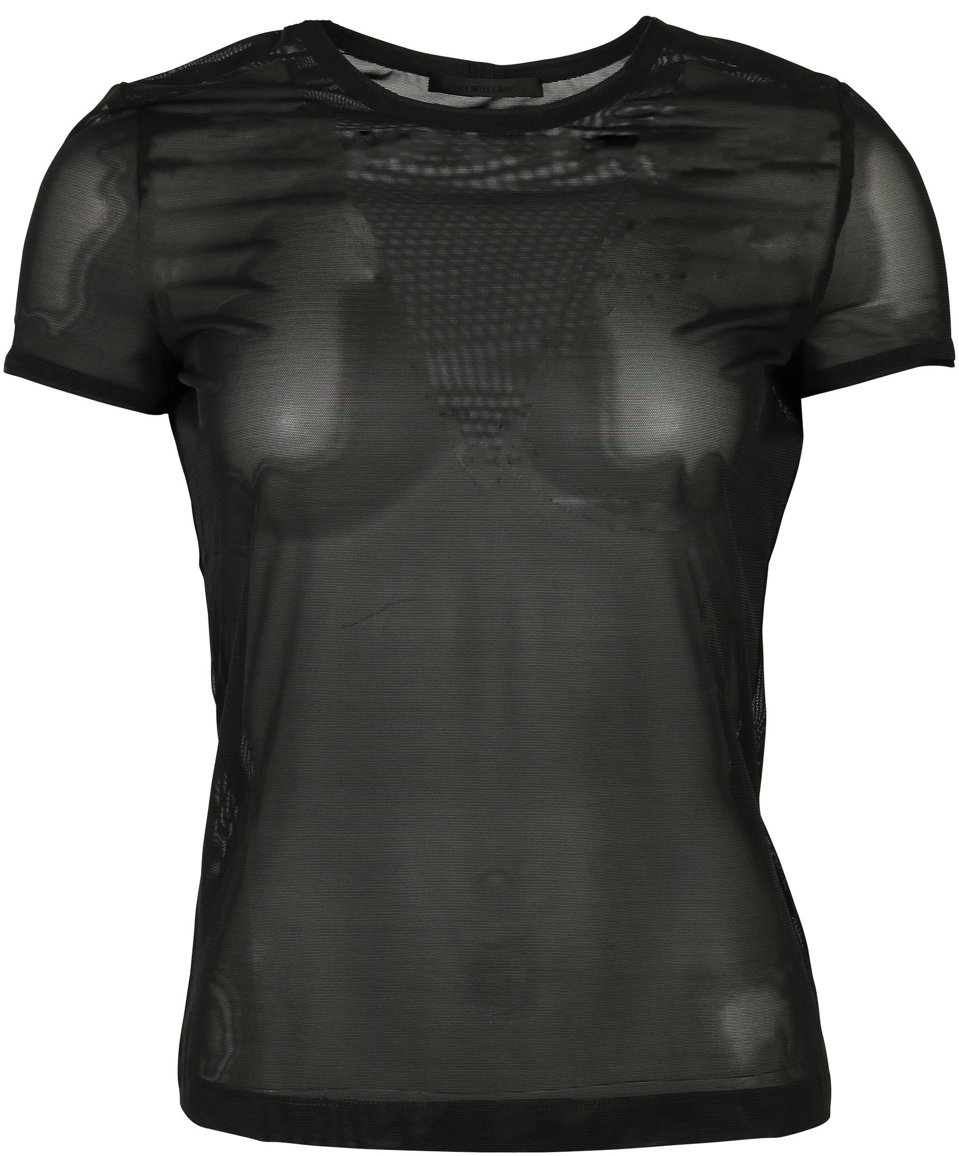 Helmut Lang Mesh Stretch T-Shirt Black