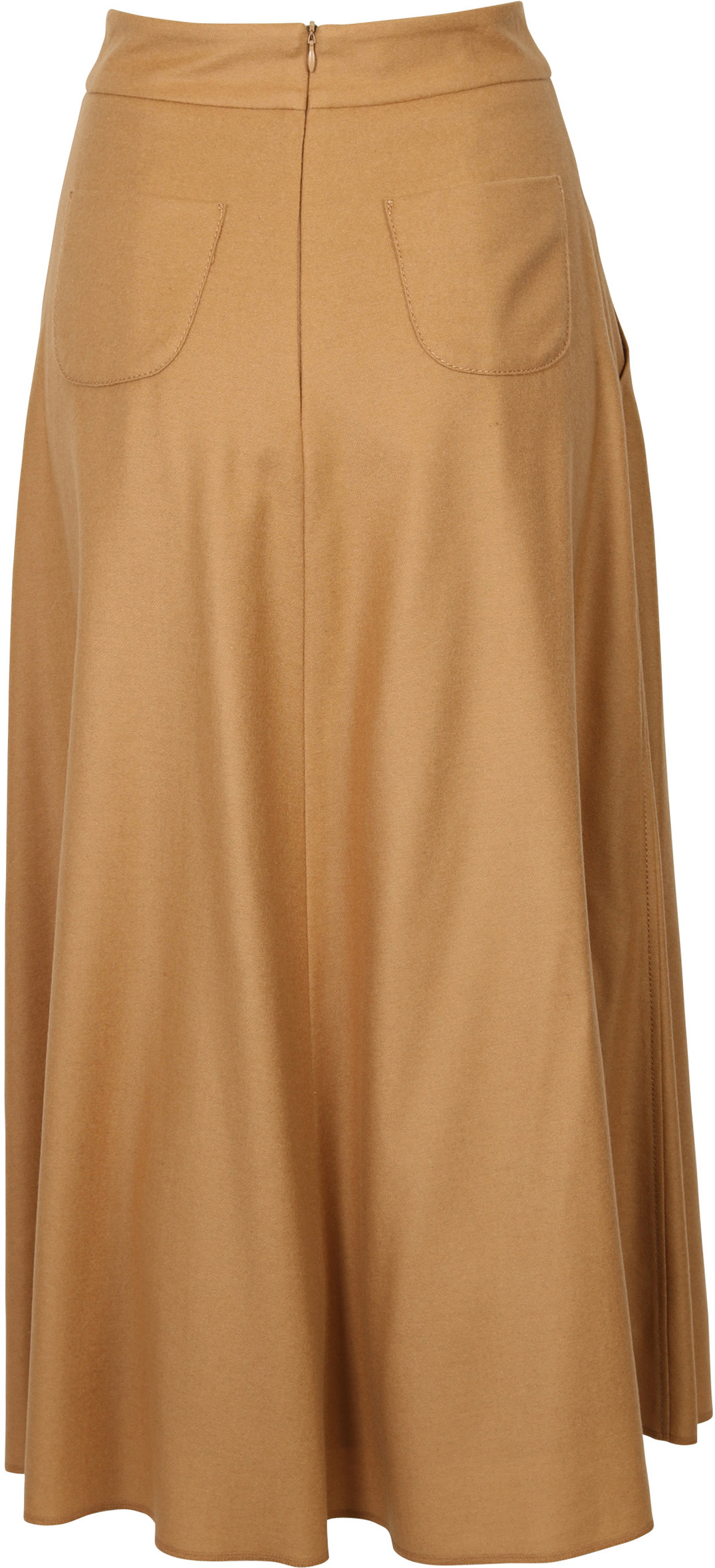 Susanne Bommer Wool Skirt Caramel