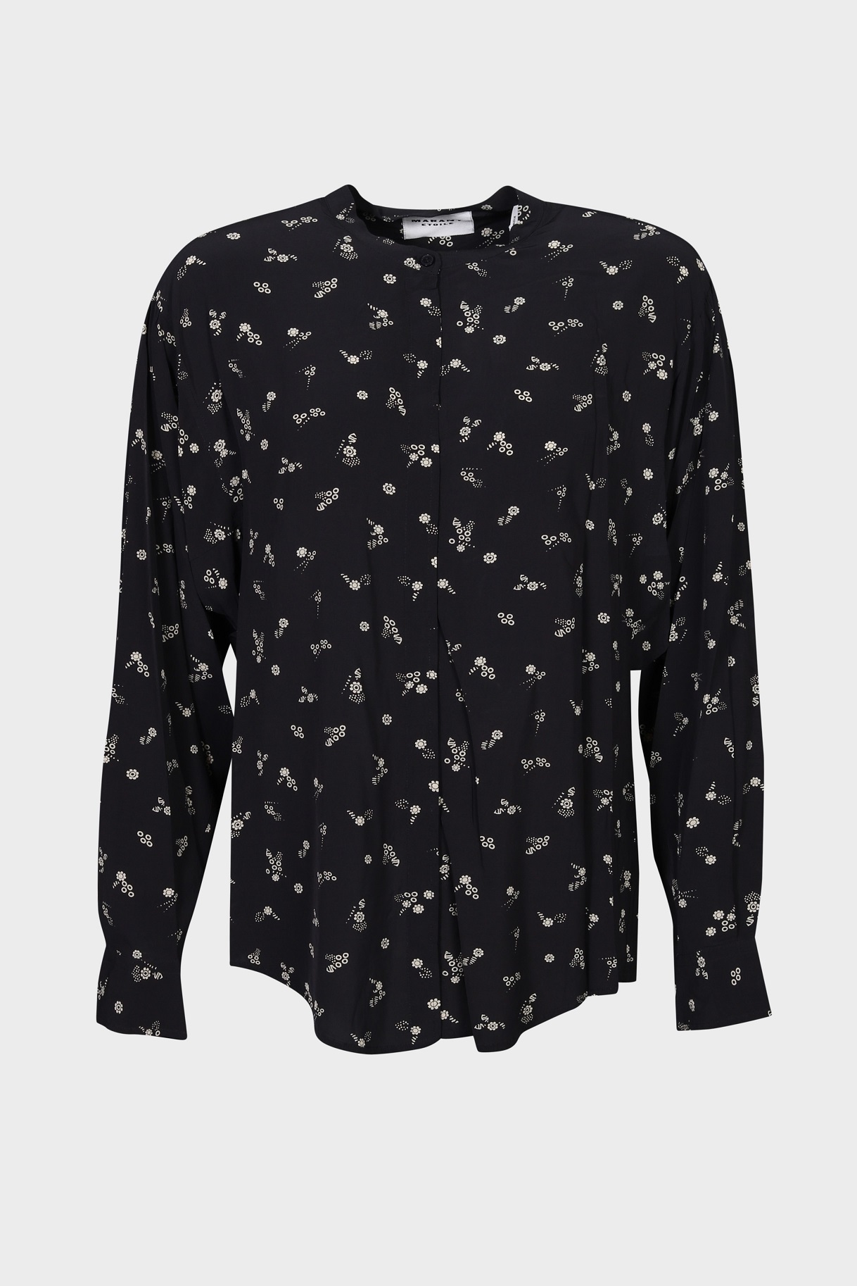 ISABEL MARANT ÉTOILE Catchell Shirt in Black/Ecru ISABEL MARANT ÉTOILE Catchell Shirt in Black/Ecru