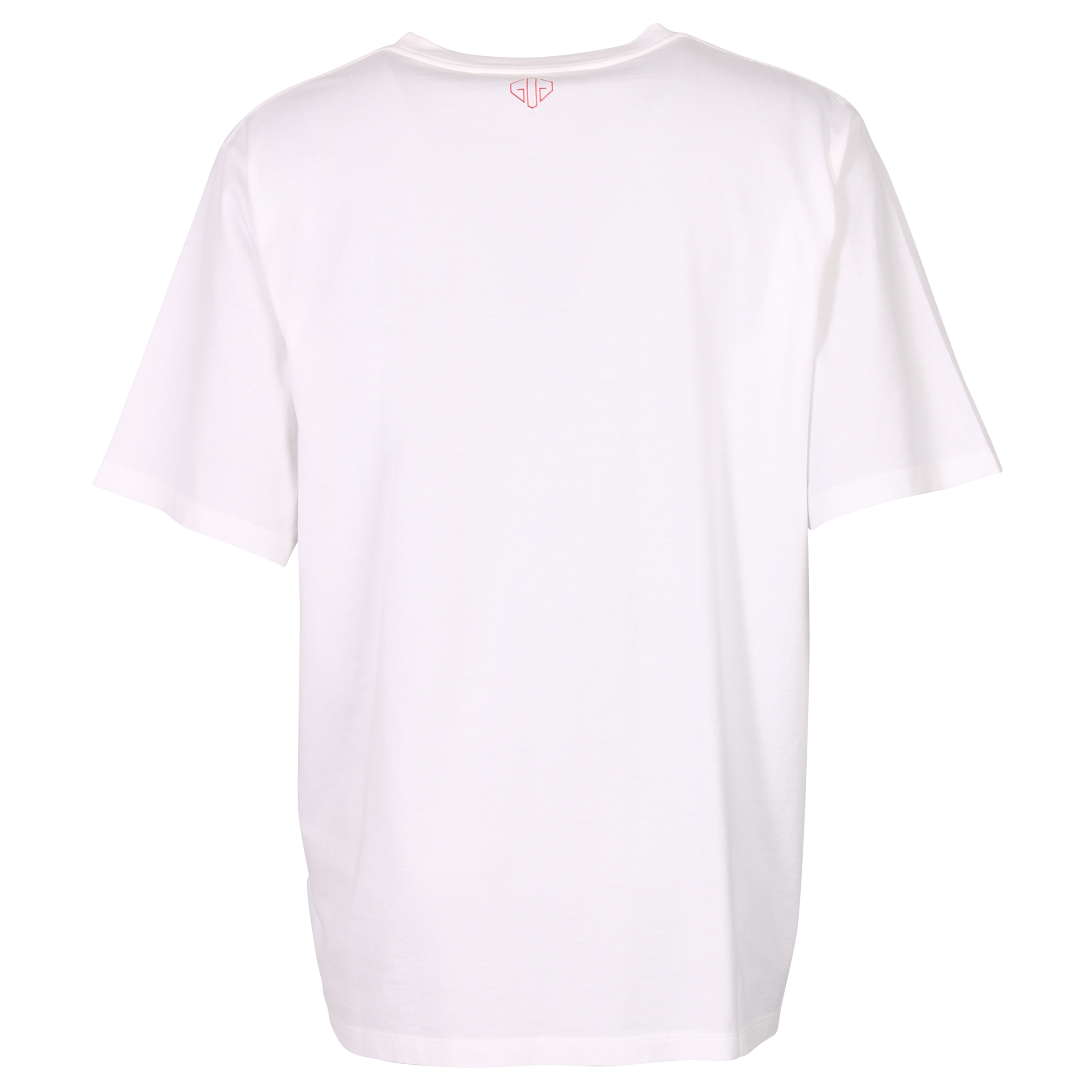 GOLDEN GOOSE T-SHIRT WHITE RED