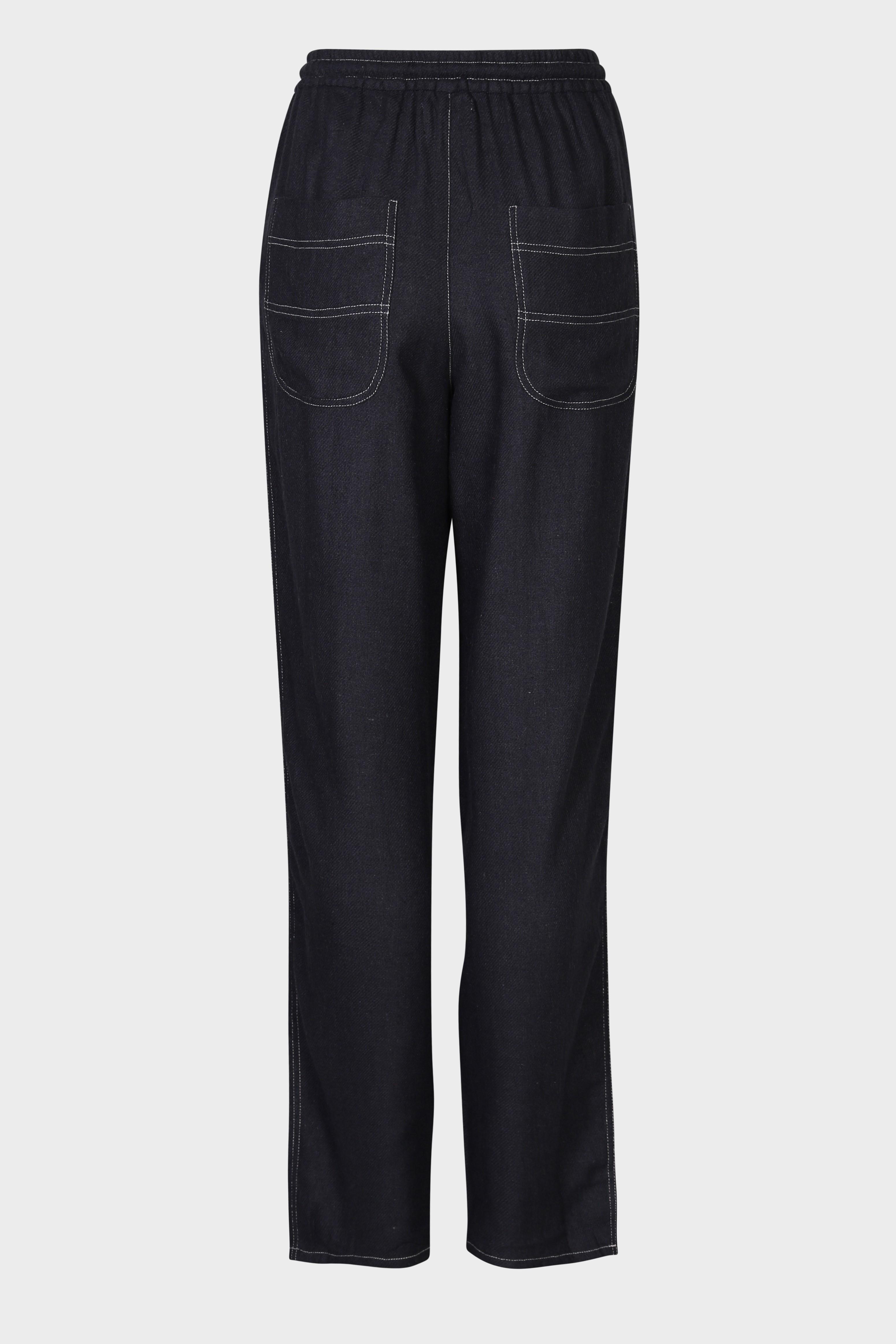 ISABEL MARANT ÉTOILE Viamao Pants in Faded Black FR42 / DE40