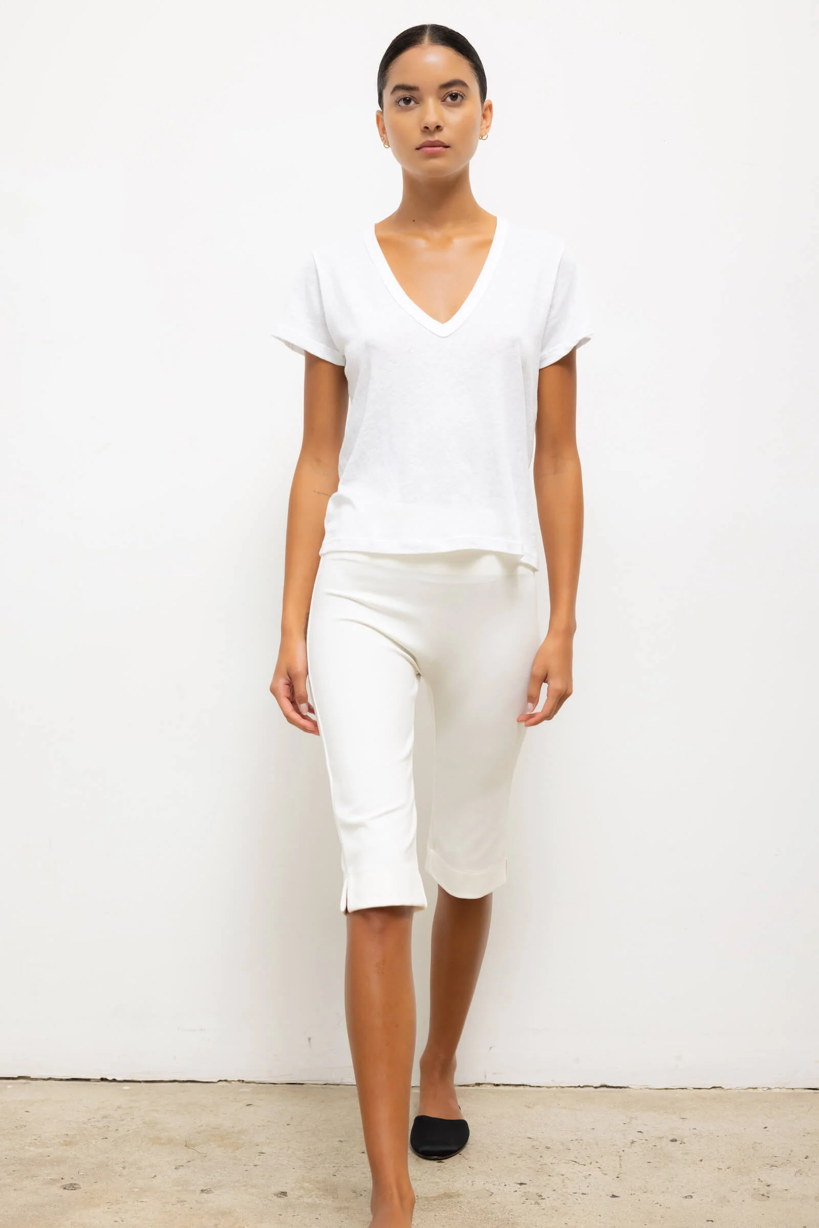 LESET Laura T-Shirt in White