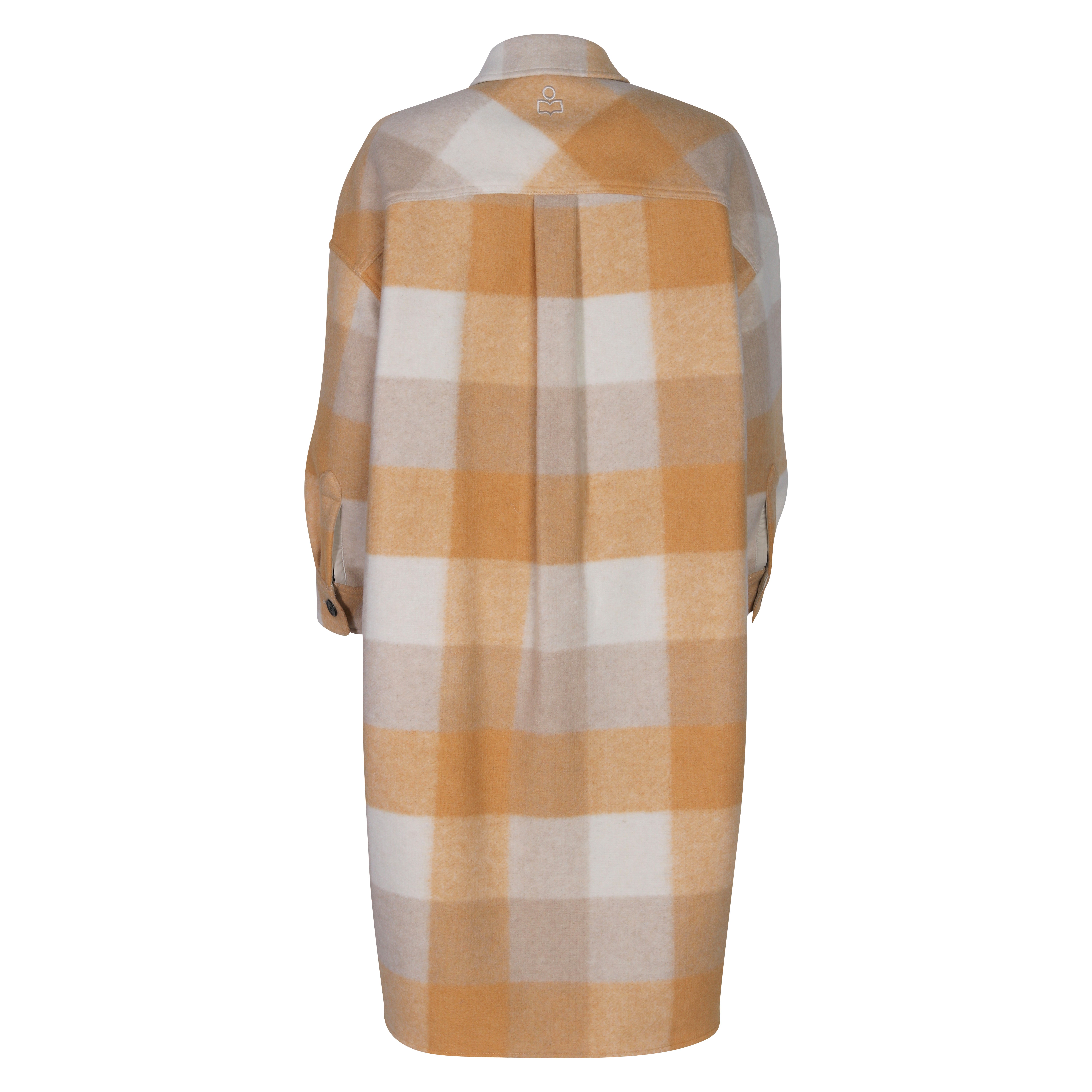 Isabel Marant Étoile Check Coat Fontizi Honey