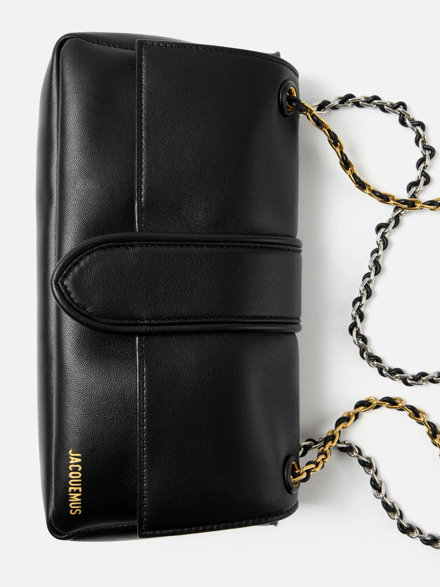 JACQUEMUS The Bambino Chain in Black/Gold/Silver