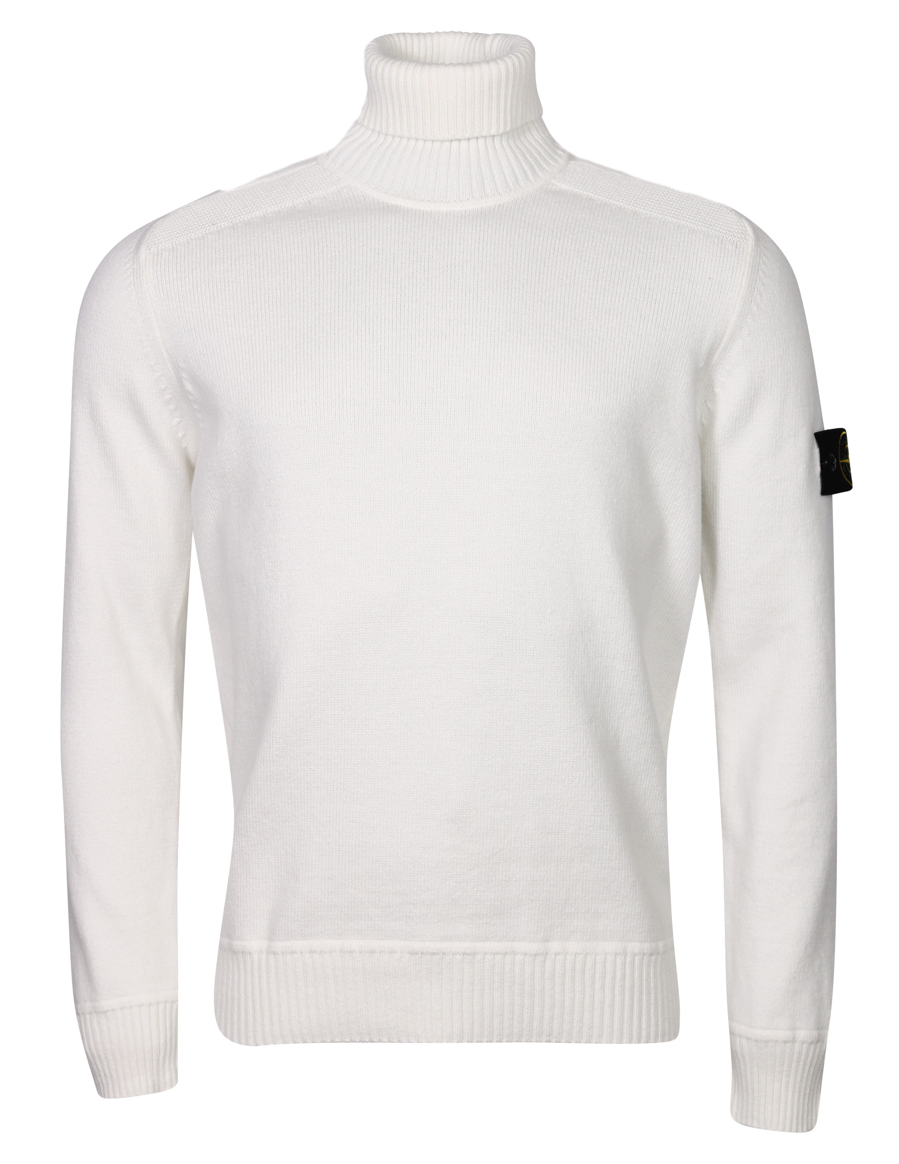 Stone Island Turtle Knit Sweater Offwhite