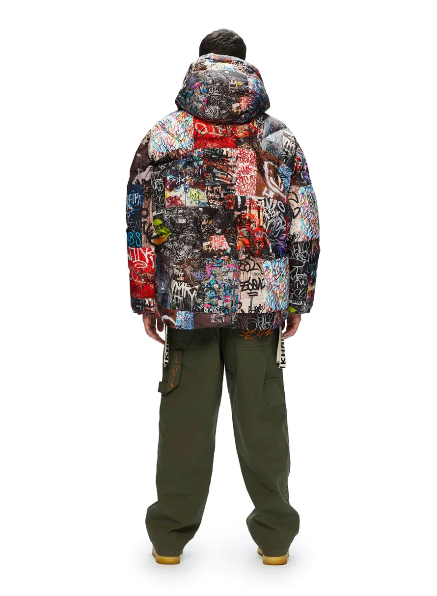 Khrisjoy Puffer Khrisman Graffiti in Multicolor S / 00