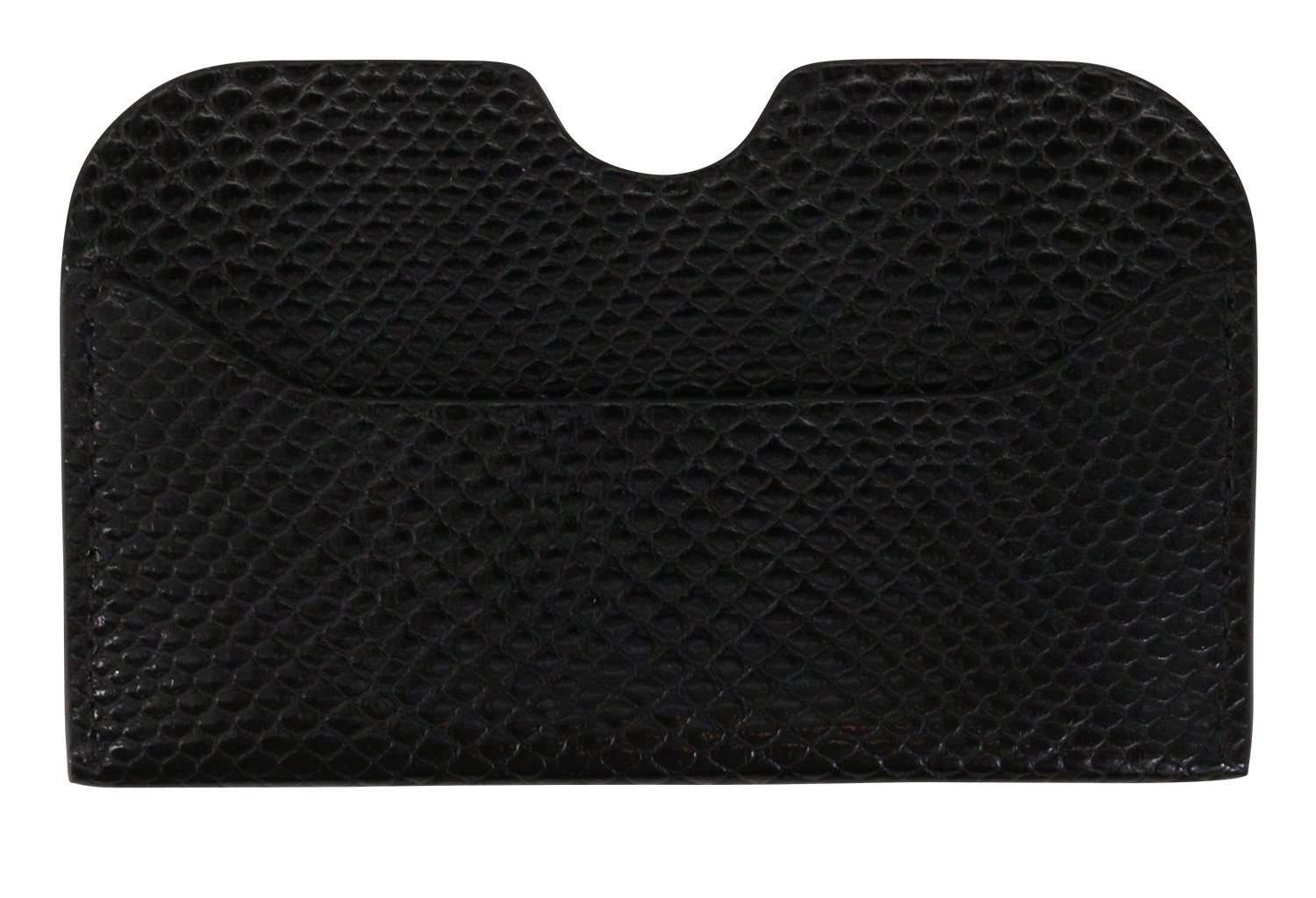 Acne Studios Cardholder Elmas Black Embossed Leather