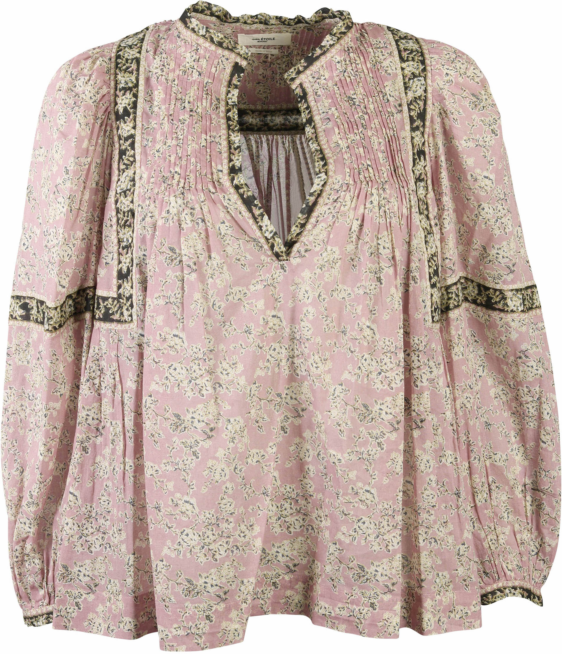 Isabel Marant Etoile Tunic Violette Pink Printed