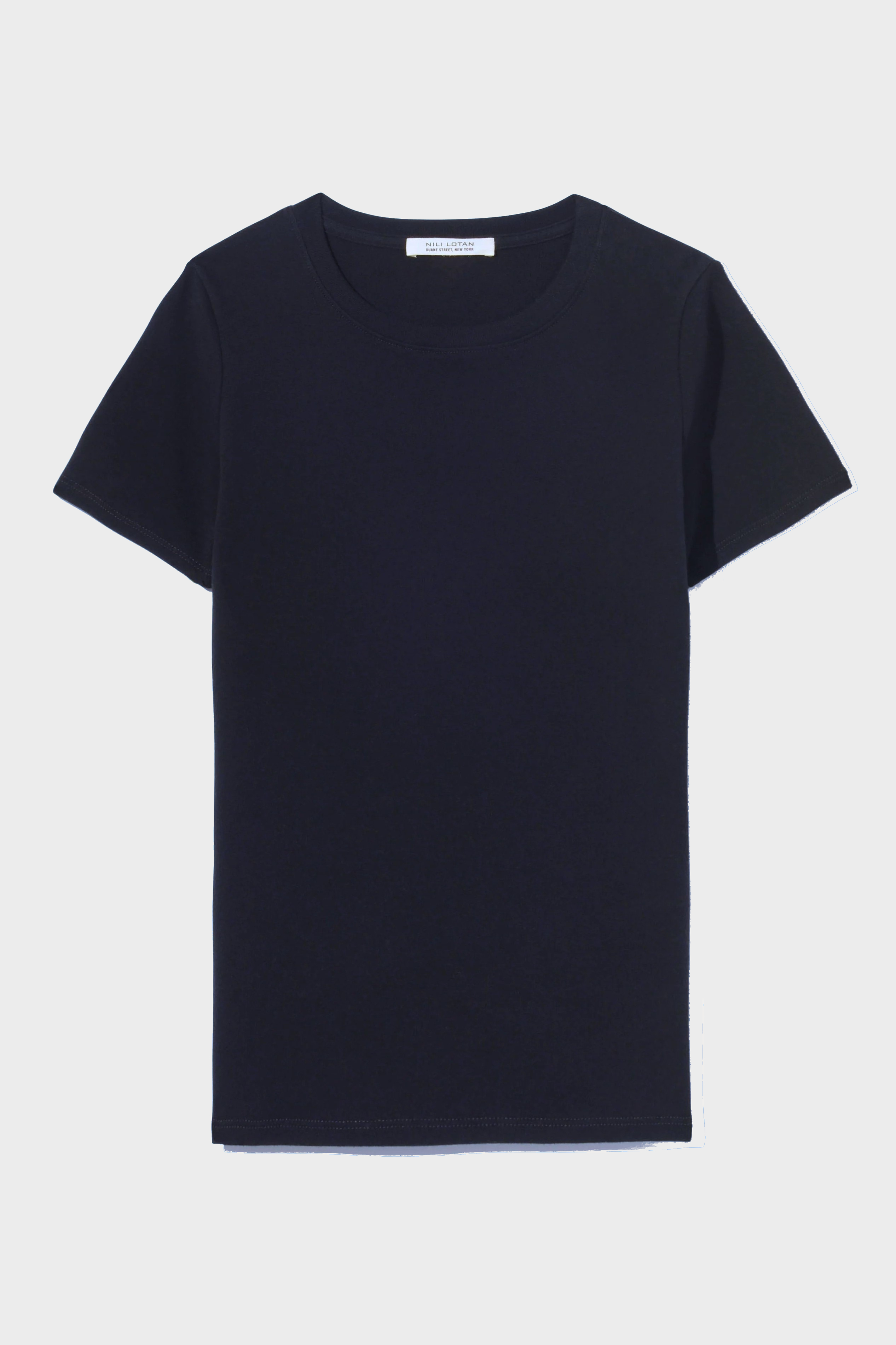 NILI LOTAN Slim Fit T-Shirt in Midnight NILI LOTAN Slim Fit T-Shirt in Midnight XL