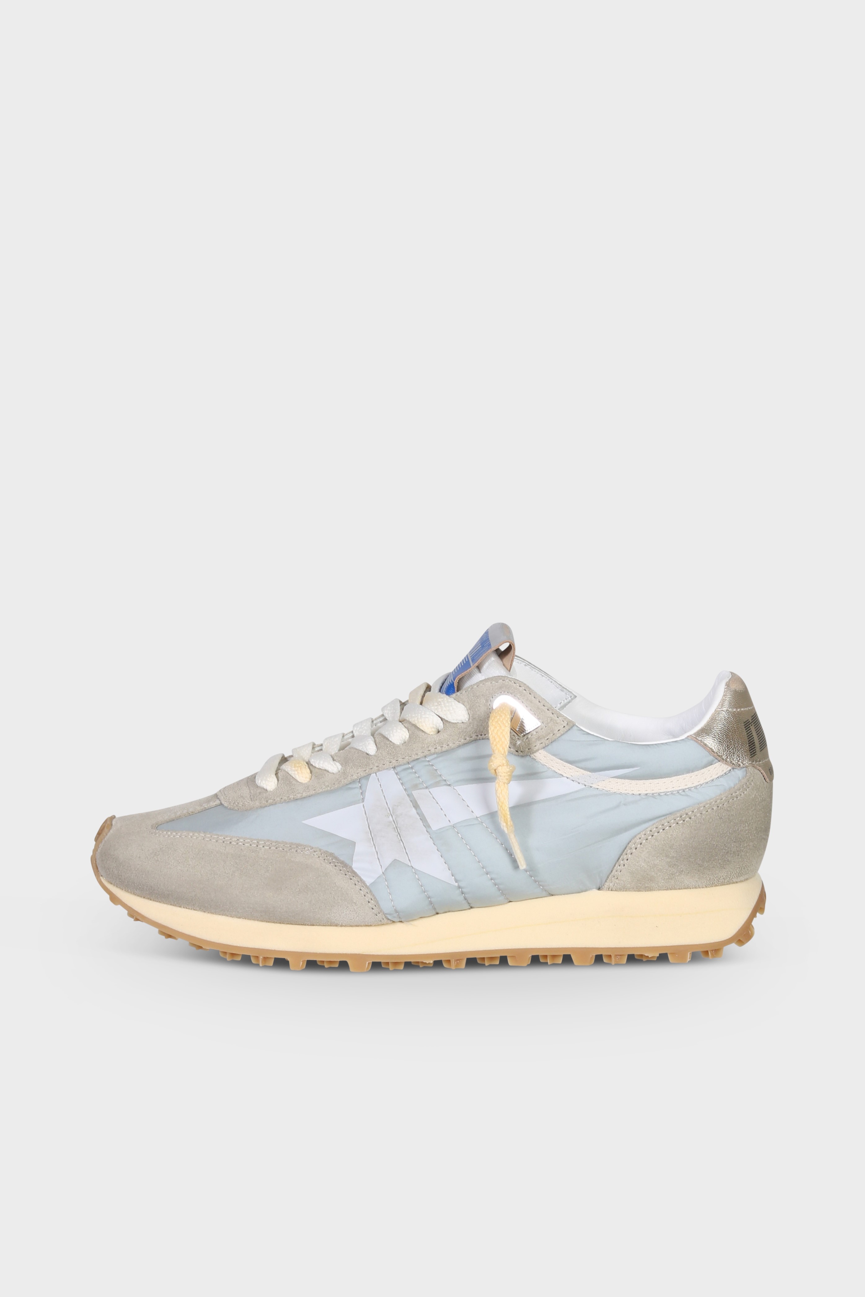 GOLDEN GOOSE Running Marathon in Light Blue/Ice/White