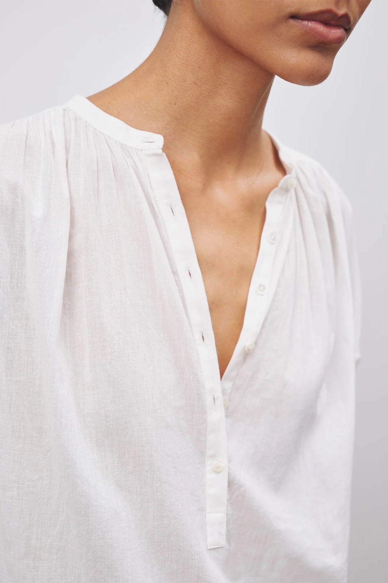 NILI LOTAN Neville Blouse in Ivory