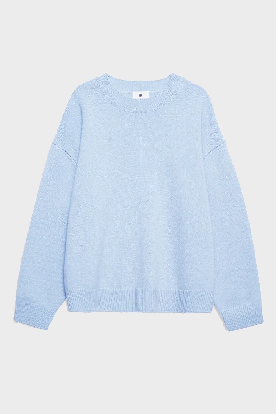 ANINE BING Cashmere Crew Sweater Lee
