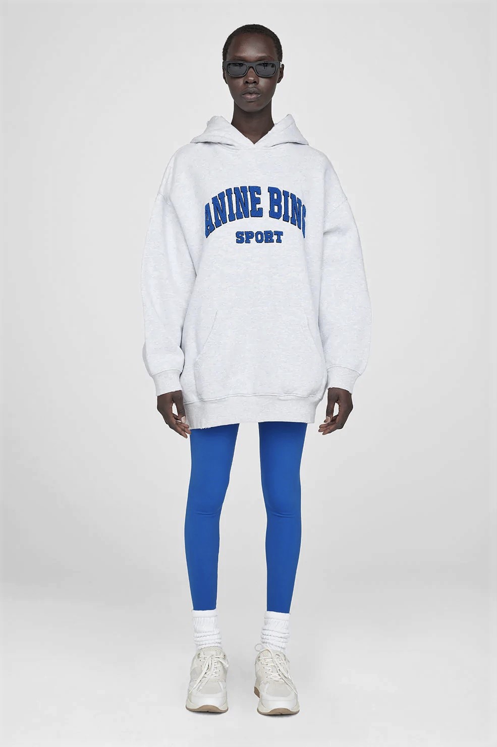 Anine Bing Blake Legging in Electric Blue