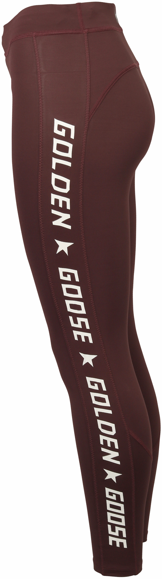 Golden Goose Leggings Nori Burgundy