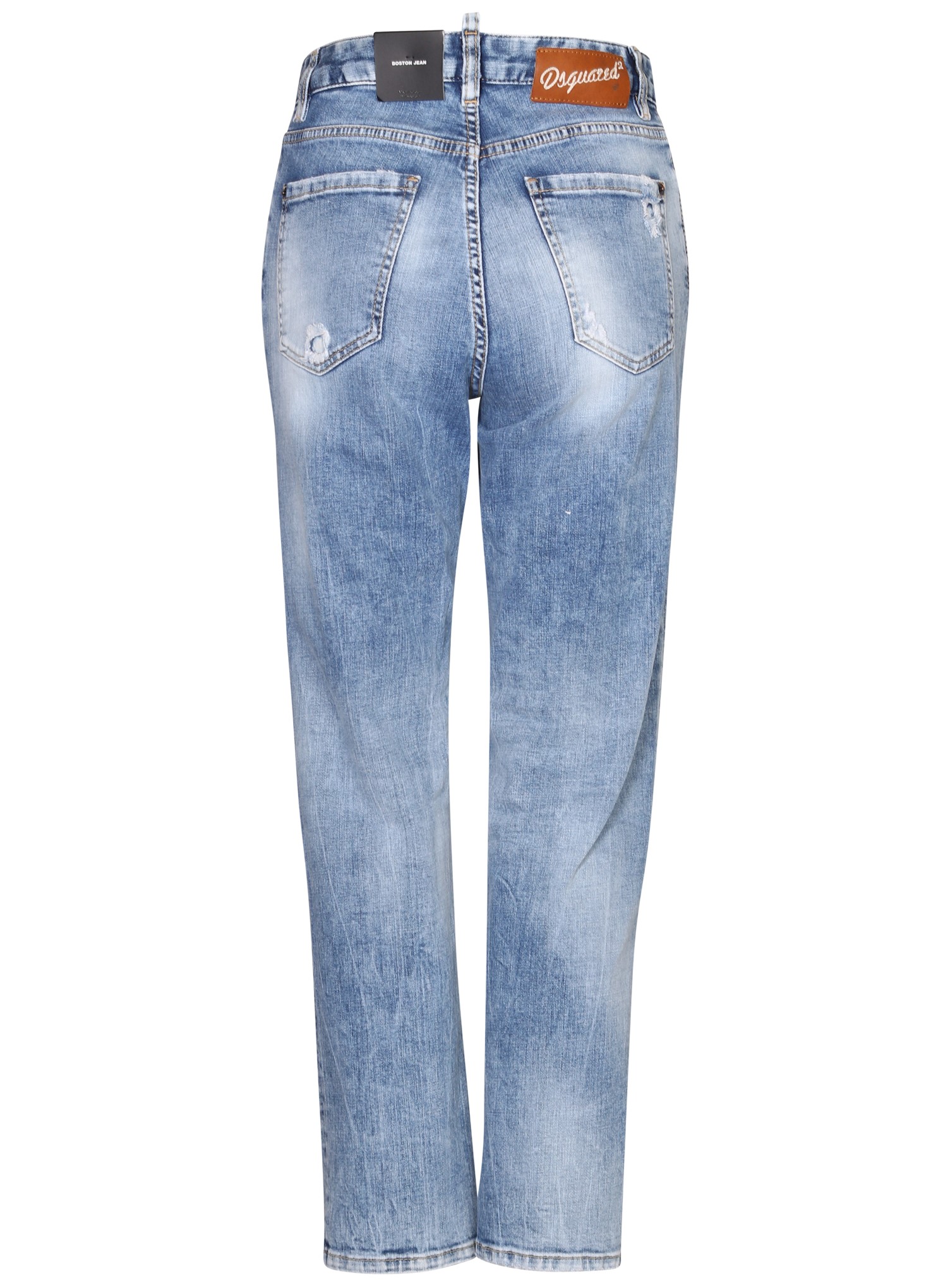 DSQUARED2 Boston Jeans in Washed Light Blue