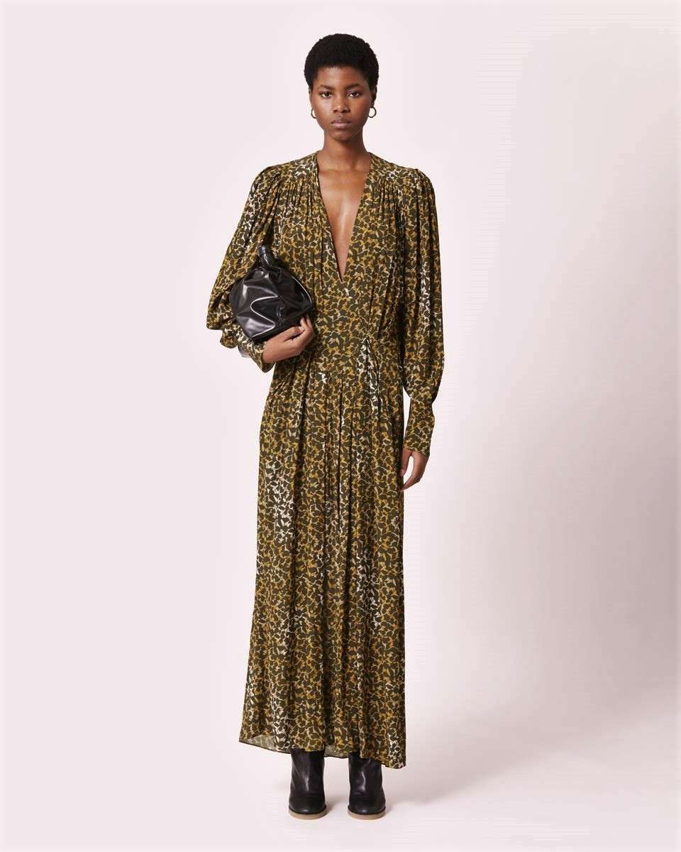 Isabel Marant Étoile Aissa Dress in Bronze FR 40 / DE 38