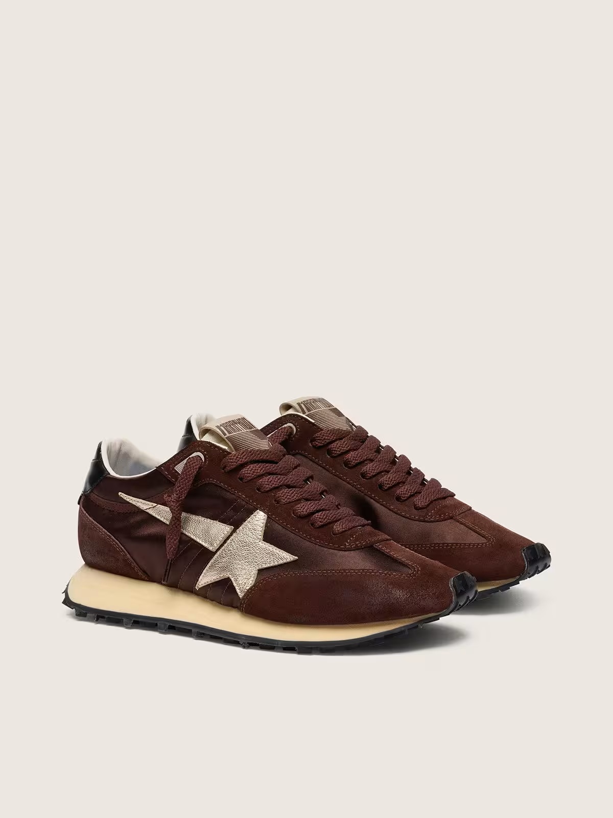 GOLDEN GOOSE Running Marathon in Bordeaux Brown