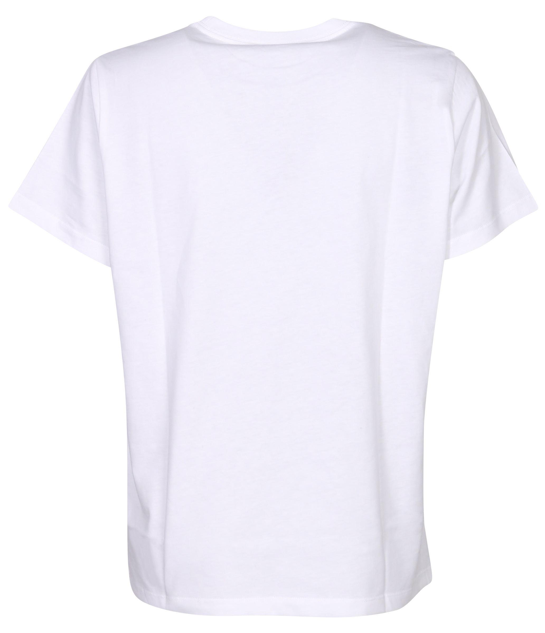 Ganni Smiley T-Shirt White Printed XS