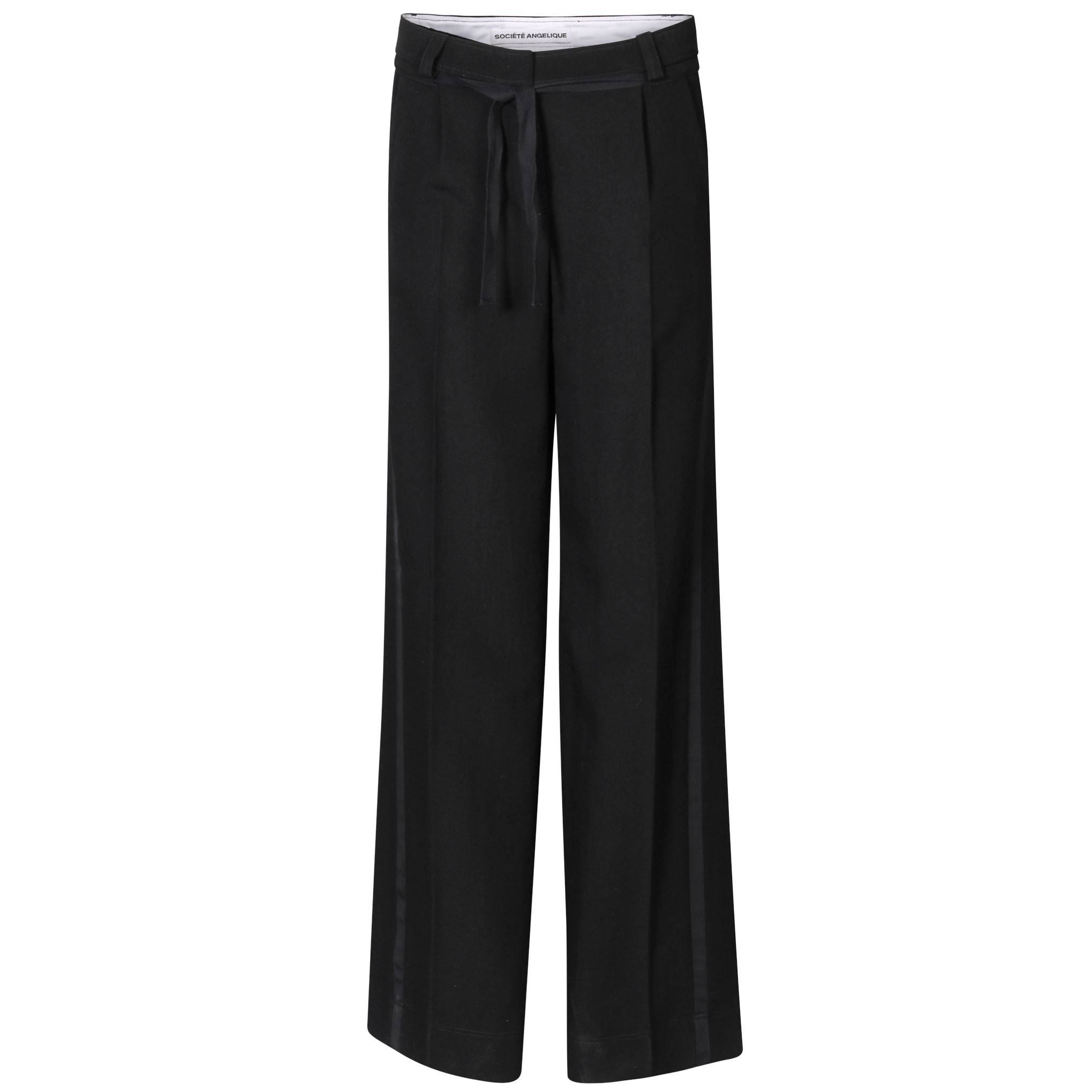 SOCIÉTÉ ANGELIQUE Lined Straight Pant with Adjustable Waistband 34