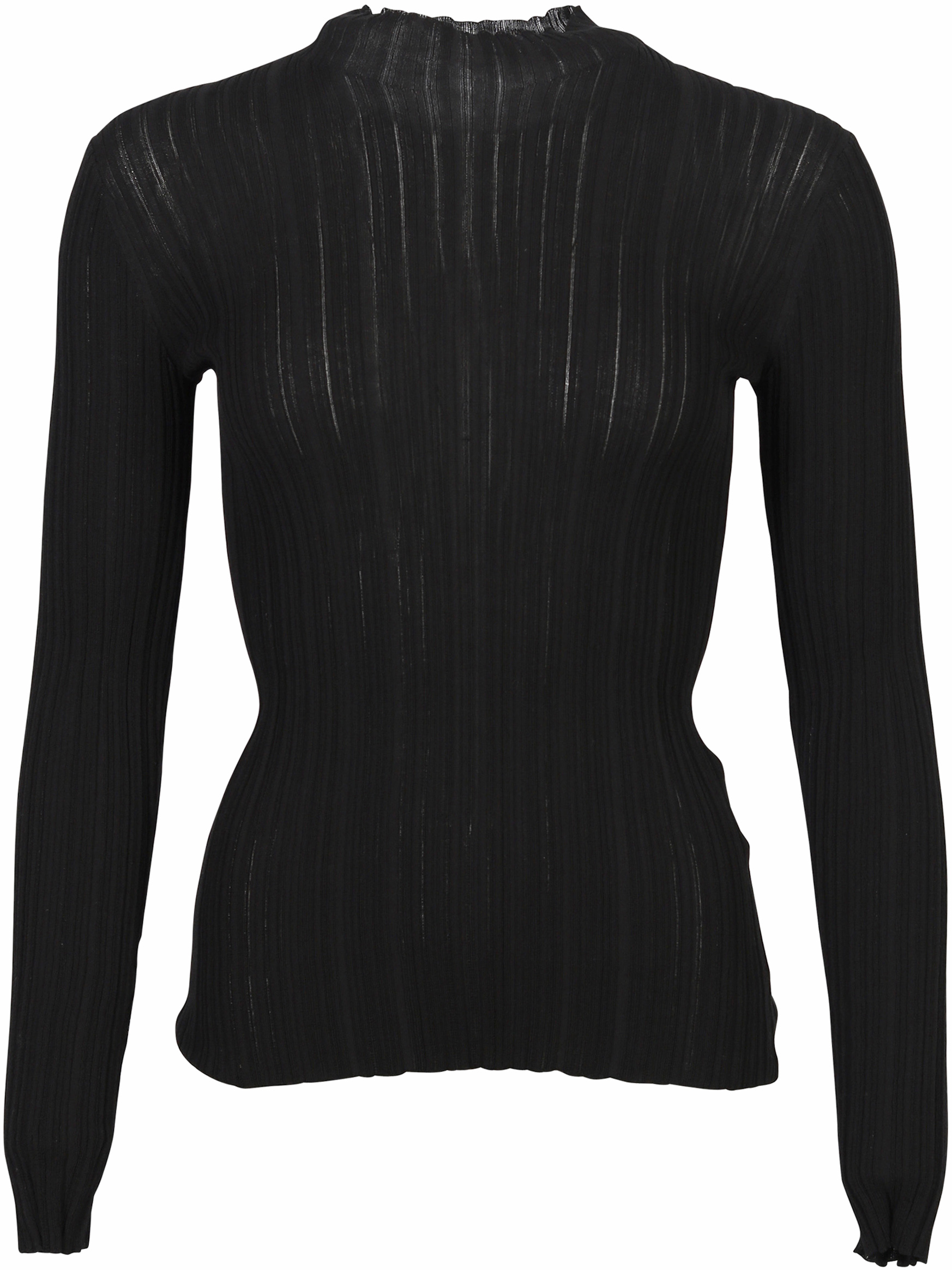 Acne Studios Turtle Rib Sweater Kana Black