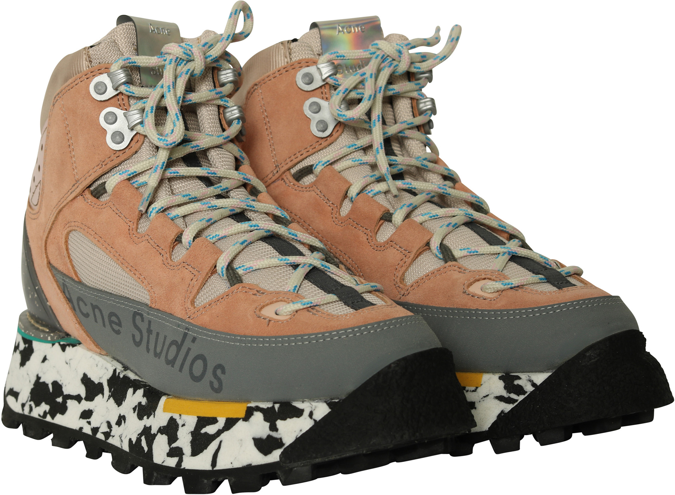 Acne Studios High Top Bertrand Multi Pink
