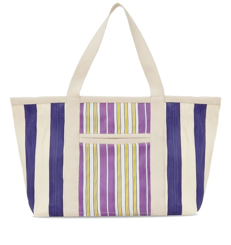 Isabel Marant Étoile Darwen Shoulder Bag in Multicolor Purple