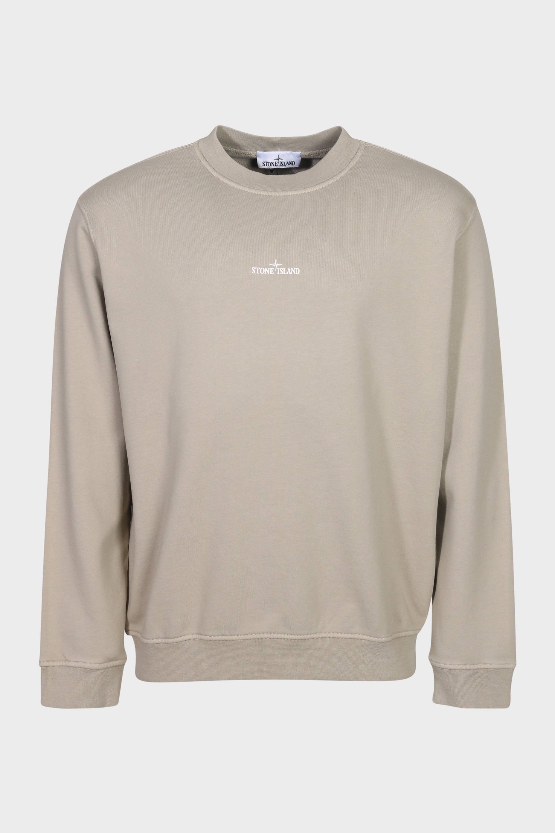 STONE ISLAND Printed Sweatshirt in Beige