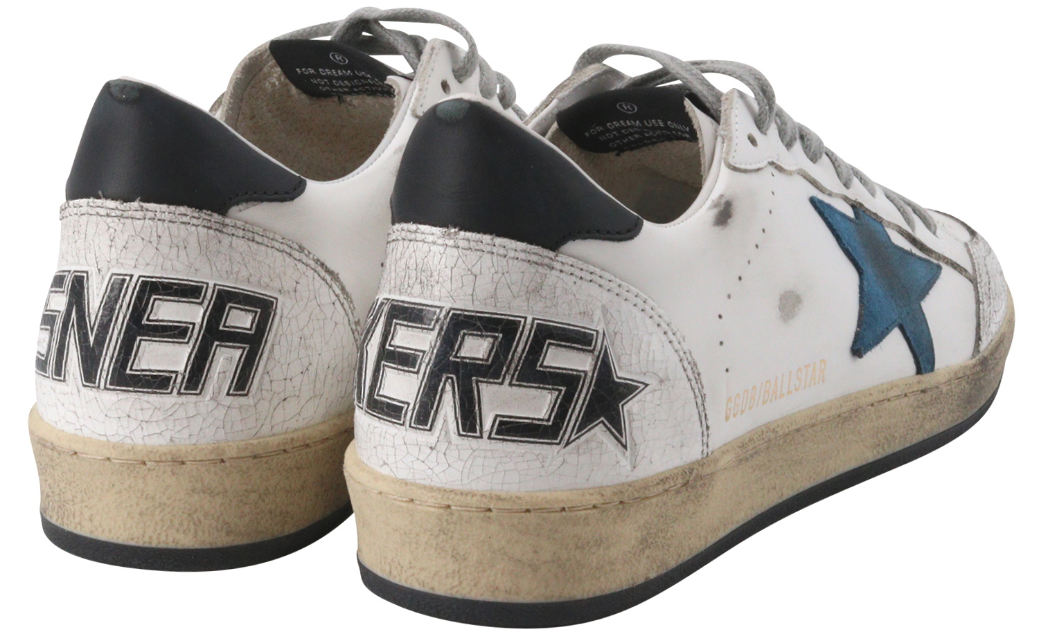 Golden Goose Sneaker Ballstar Crack Toe Leather Quarter Suede Star