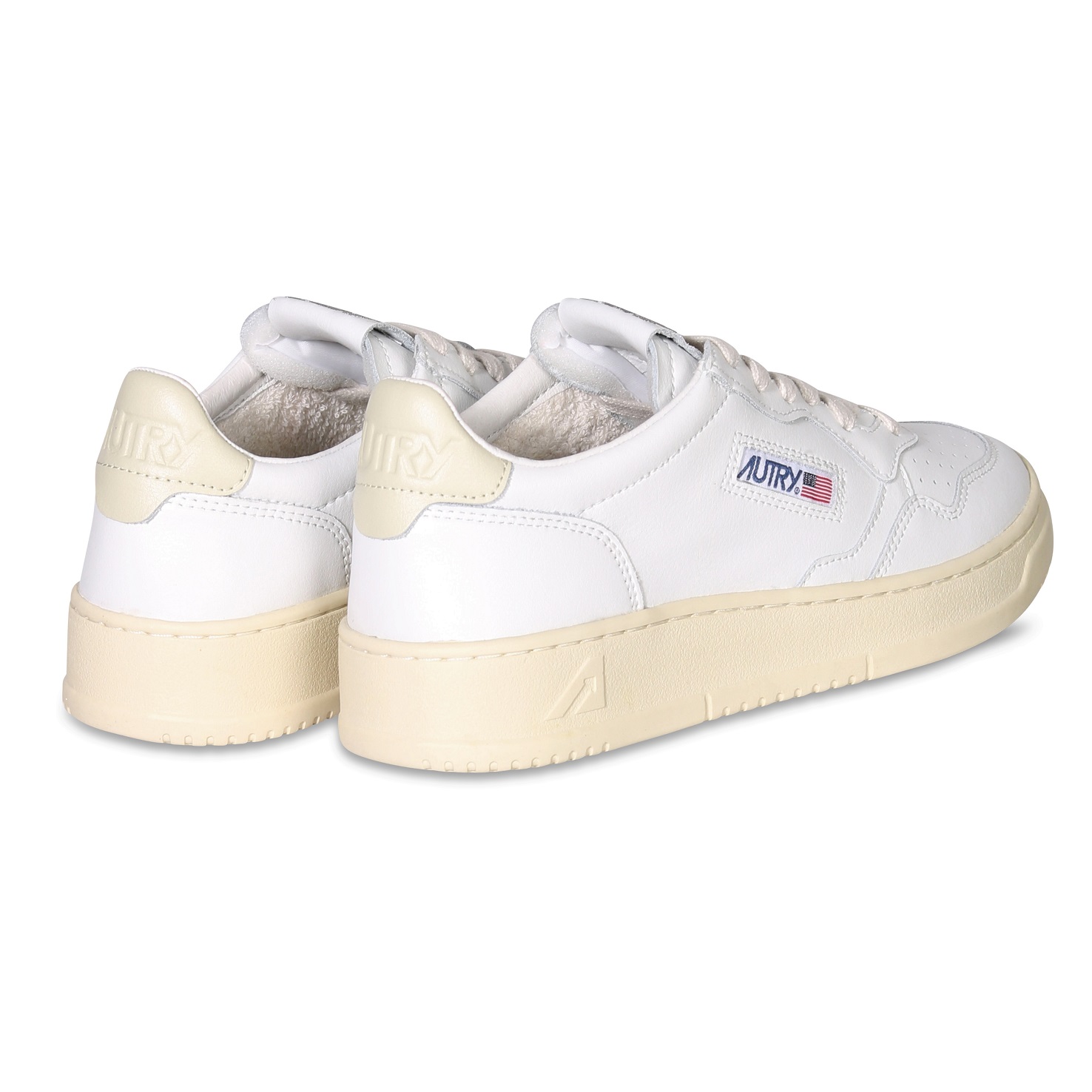 AUTRY ACTION SHOES Sneaker Low in White/Beige 38