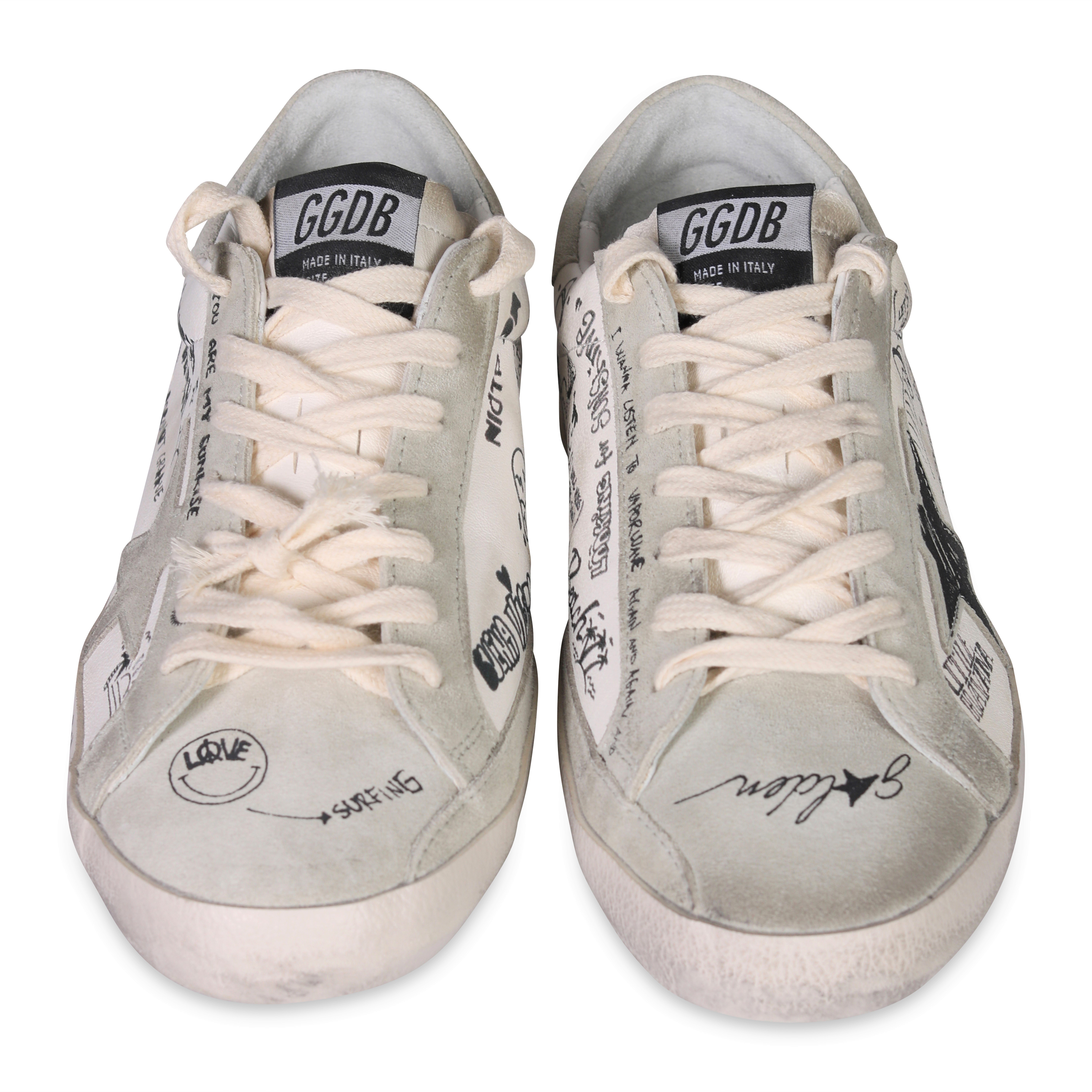 Golden Goose Sneaker Super-Star White Ice Black