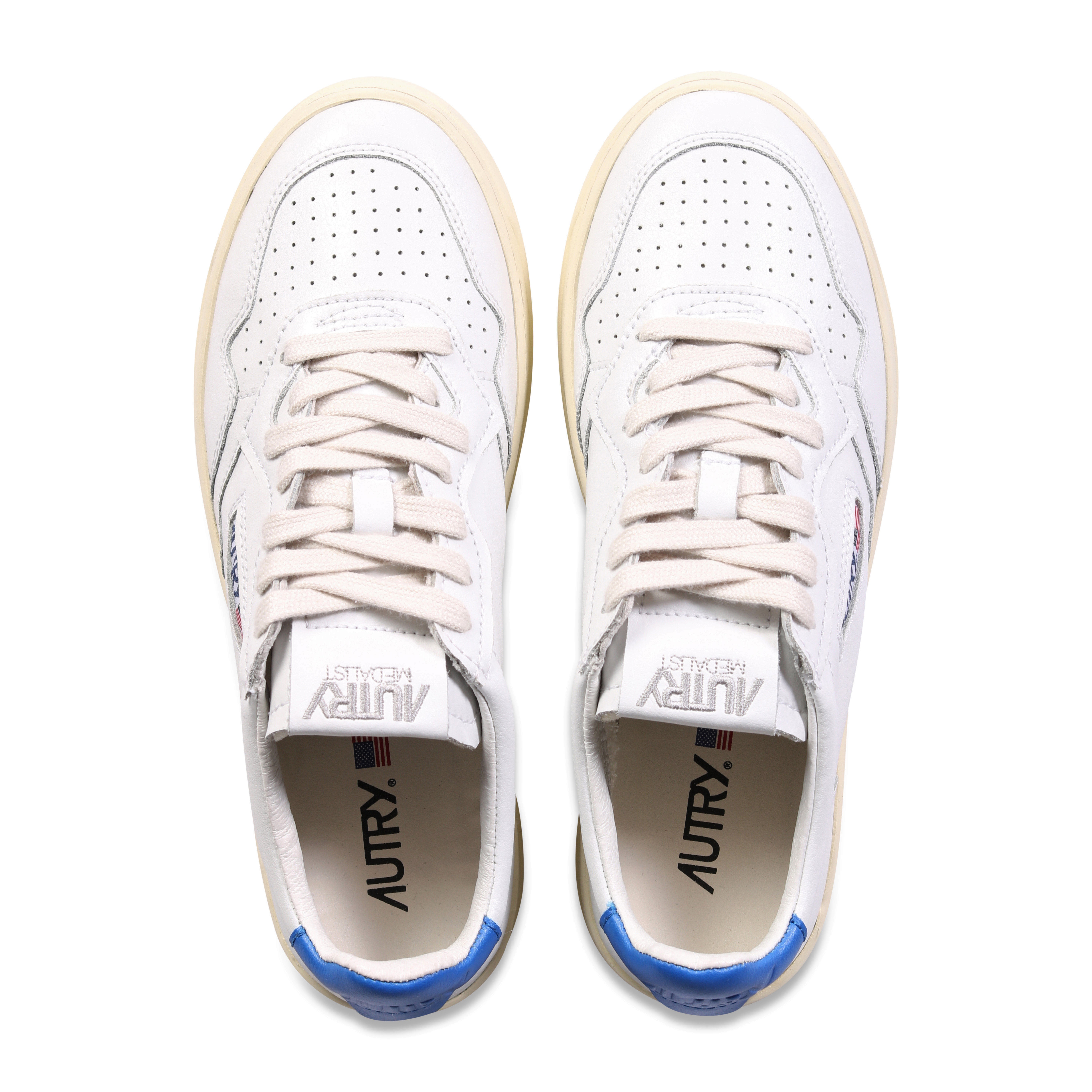 Autry Action Shoes Low Sneaker White/Princ Blue