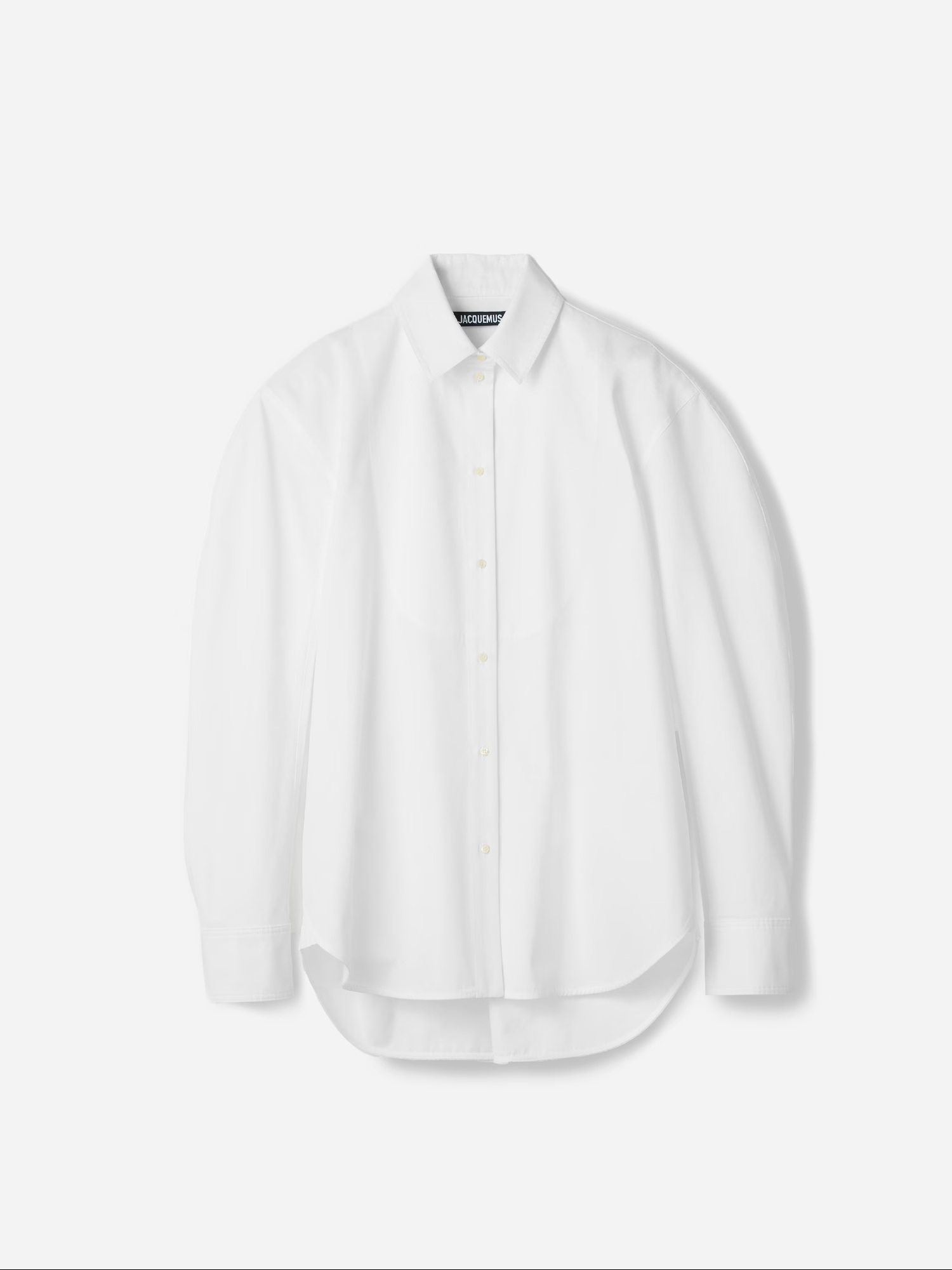 JACQUEMUS "Le Palmier" Citta Shirt in White