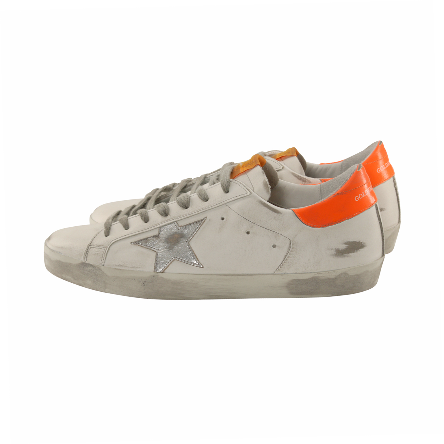 Golden Goose Sneaker Superstar White/Silver