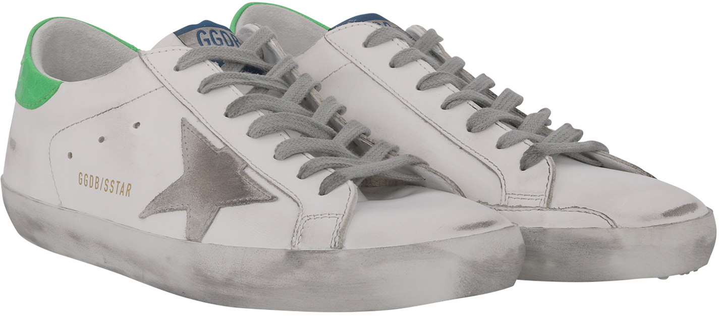 Golden Goose Sneaker Superstar Suede Star Cocco Print Heel