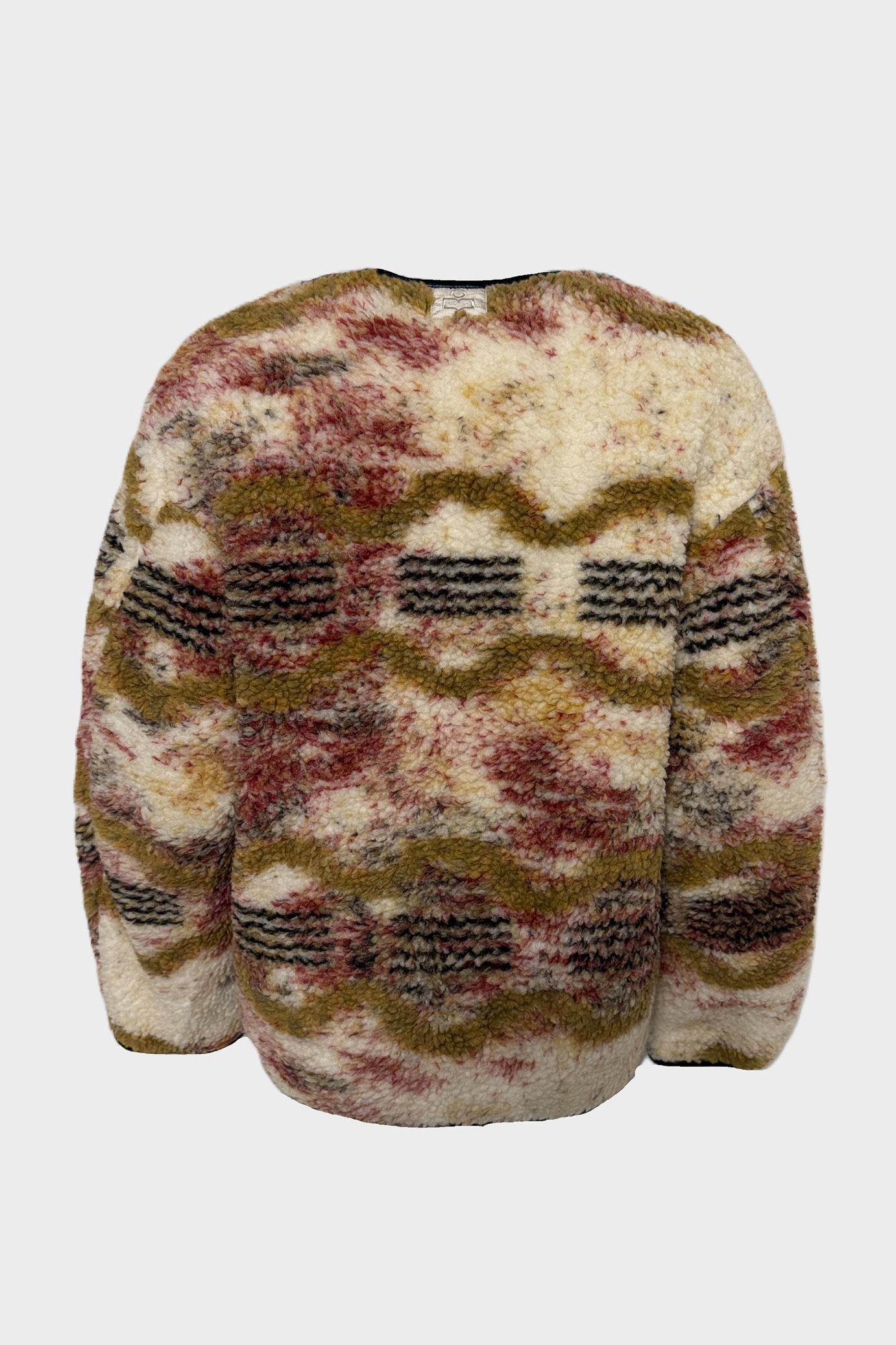 ISABEL MARANT ÉTOILE Umala Reversible Coat in Ecru/Ochre