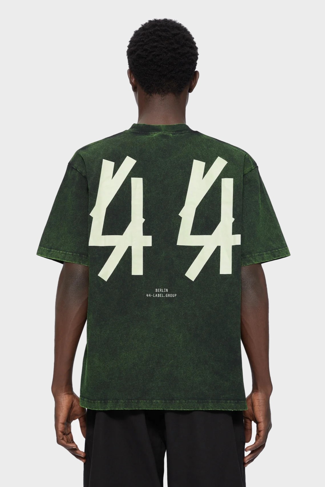 44 LABEL GROUP Overdied Solar Tee in Green M
