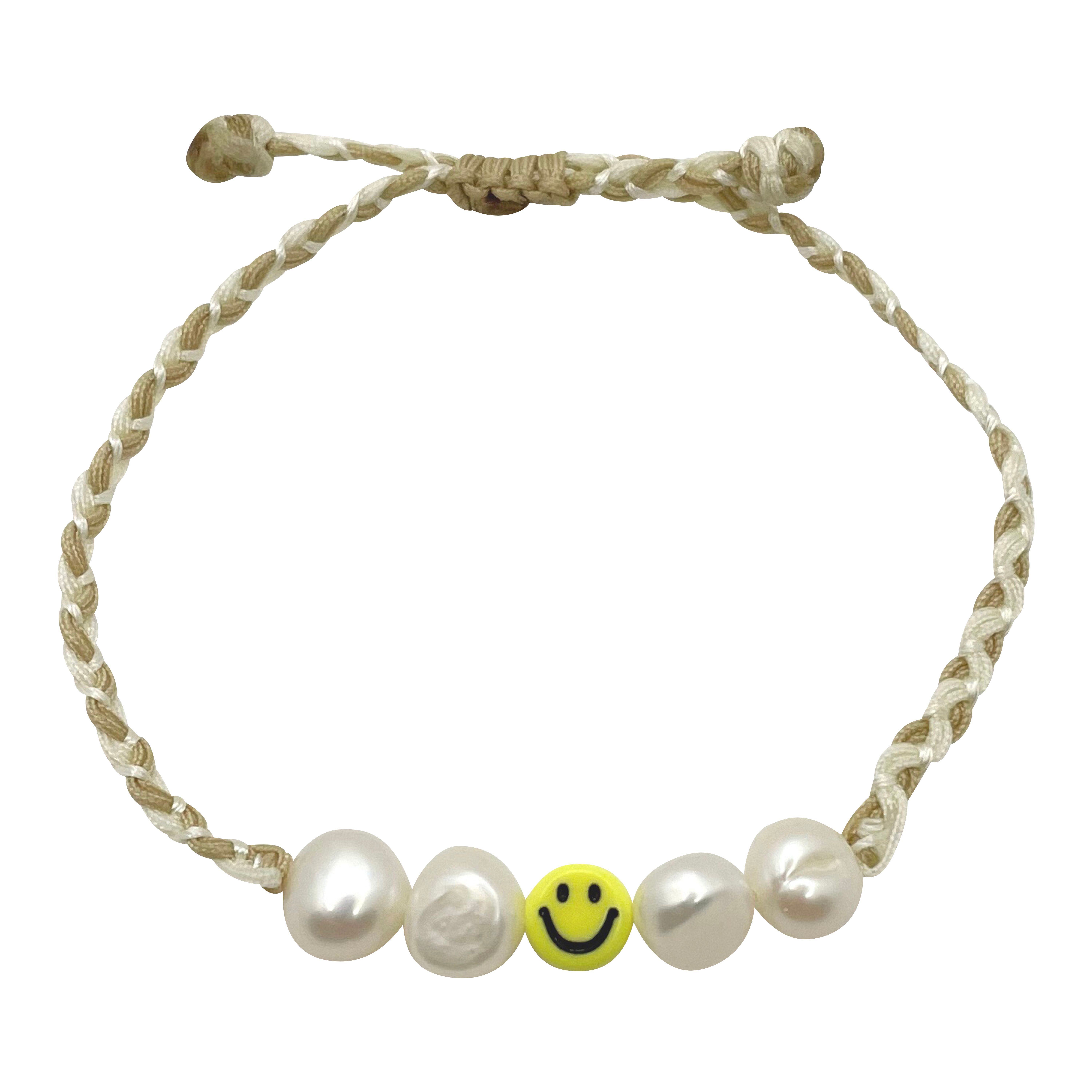 ANNA ROSA LIESENFELD Bracelet WILMA  in Beige/Cream