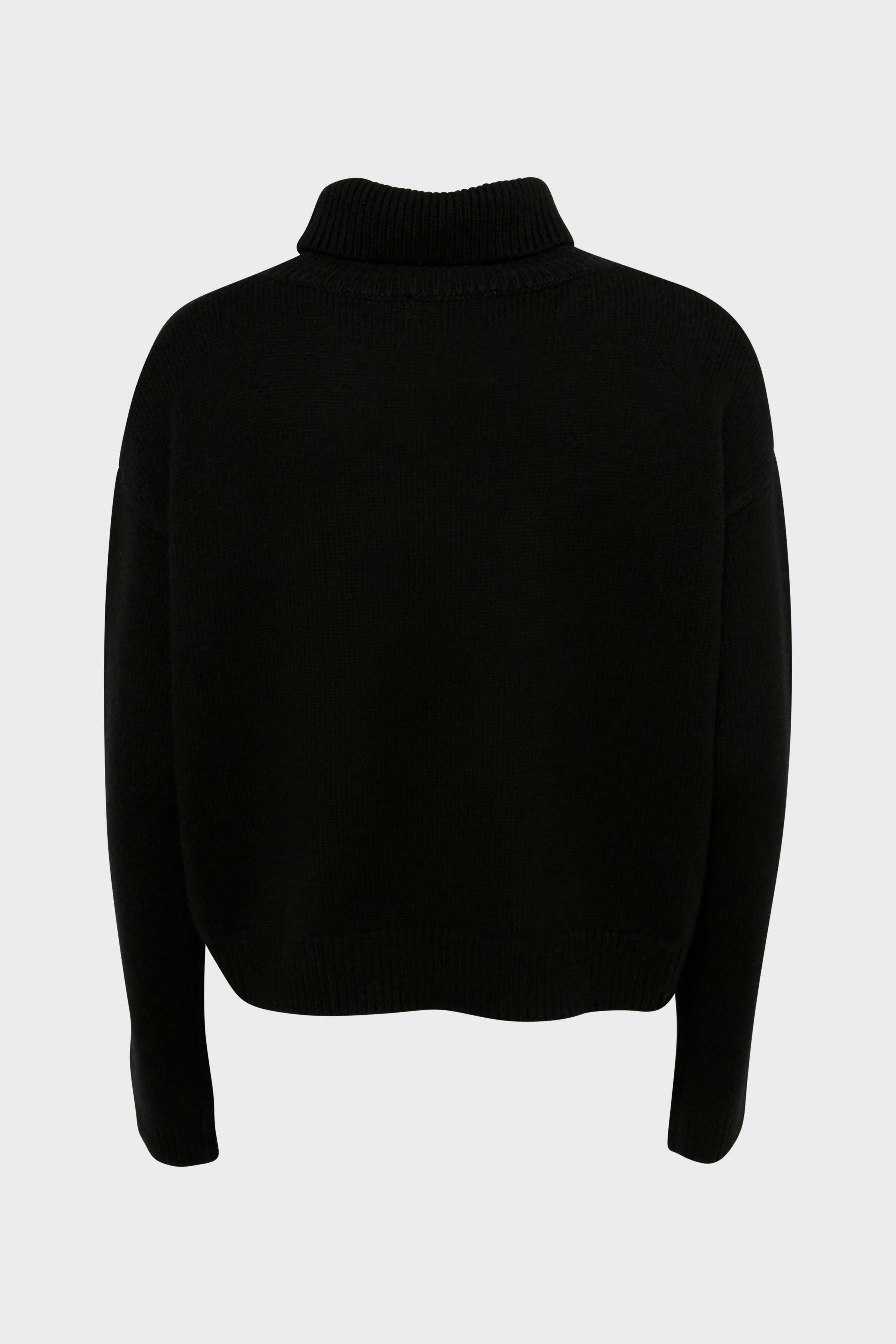 FLONA Cashmere Turtleneck Sweater Black FLONA Cashmere Turtleneck Sweater Black