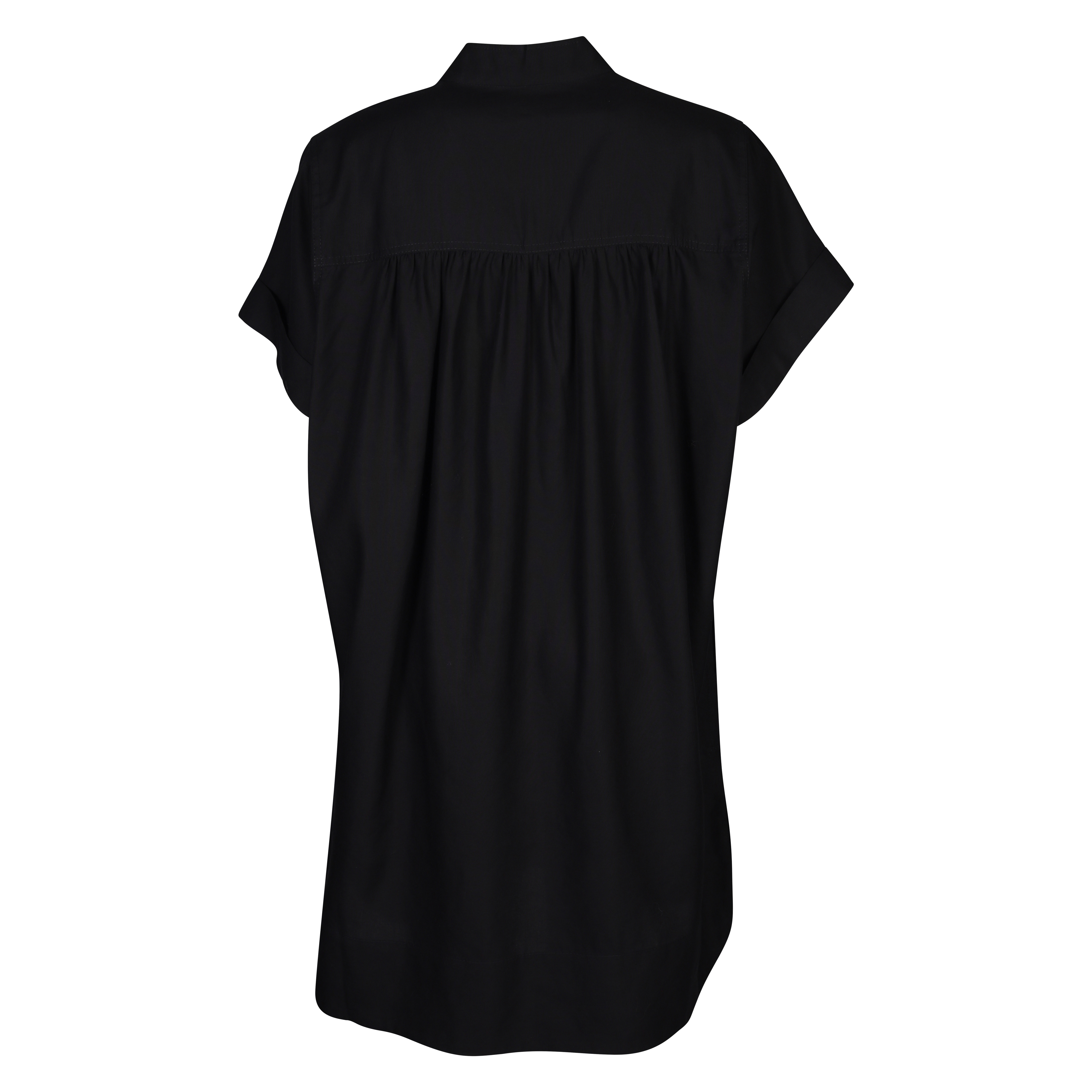 Isabel Marant Étoile Byriam Shirt Dress in Faded Black XS