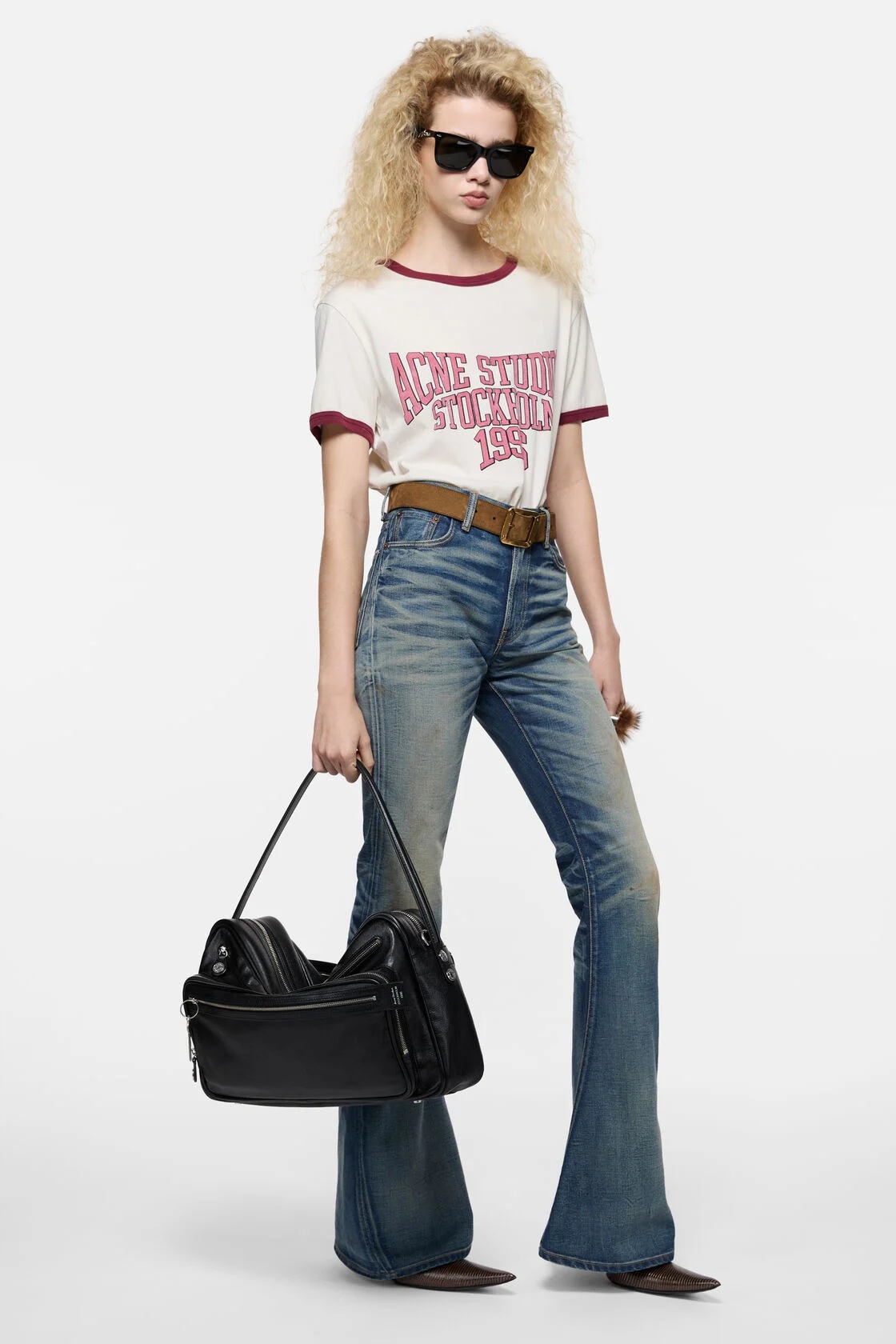 ACNE STUDIOS Camero Camera Bag in Black